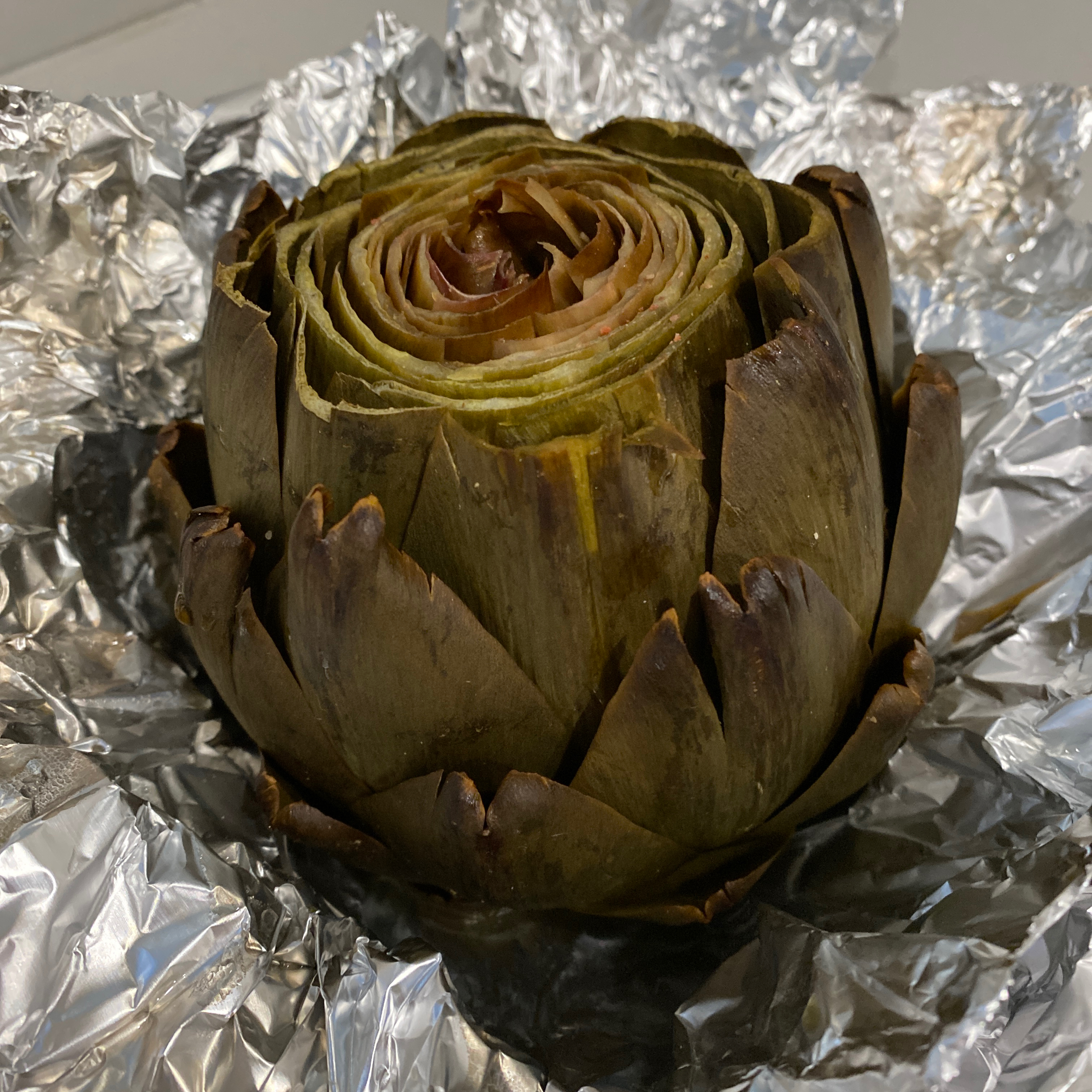Simply Roasted Artichokes Lucardy