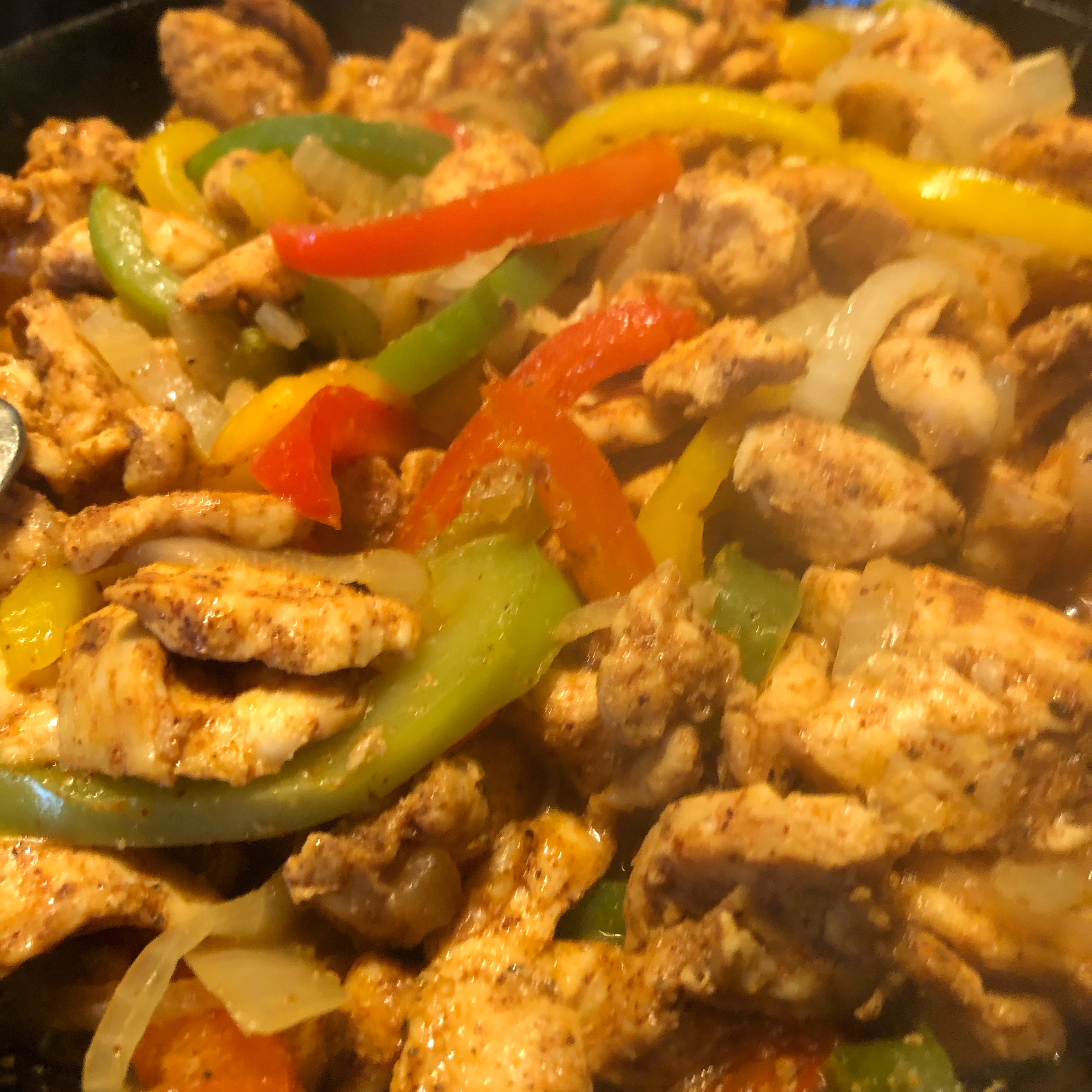 Easy Chicken and Bell Pepper Fajitas Achtracy