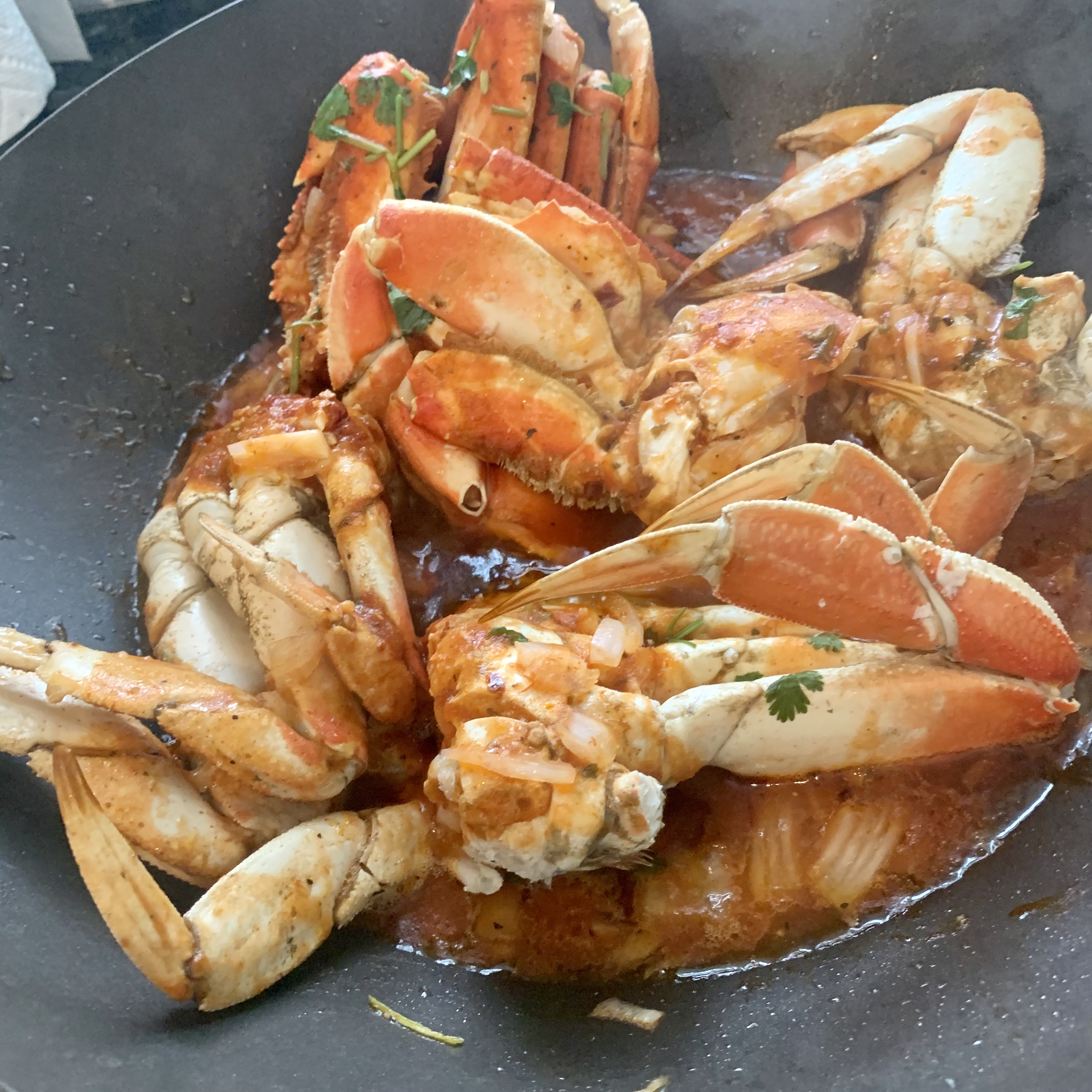 Singaporean Chile Crab 