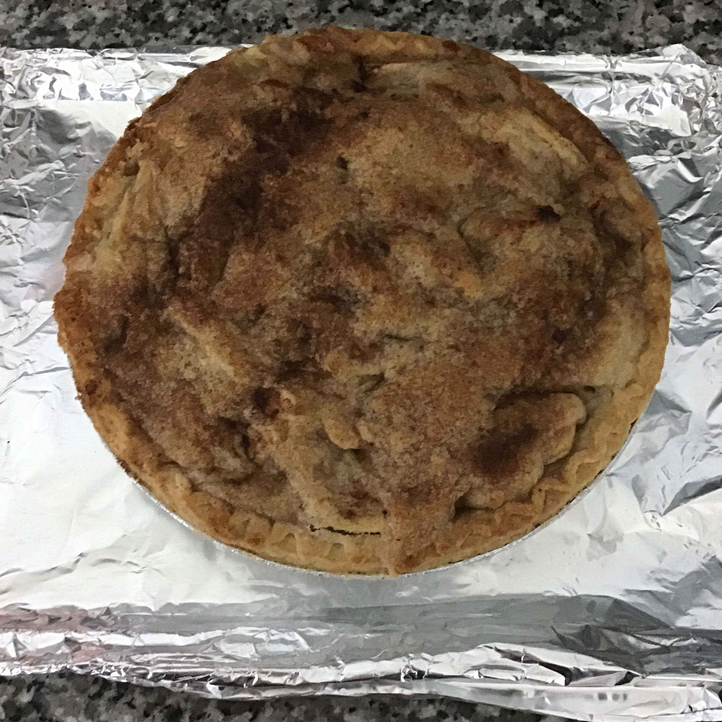 Apple Crumble Pie 
