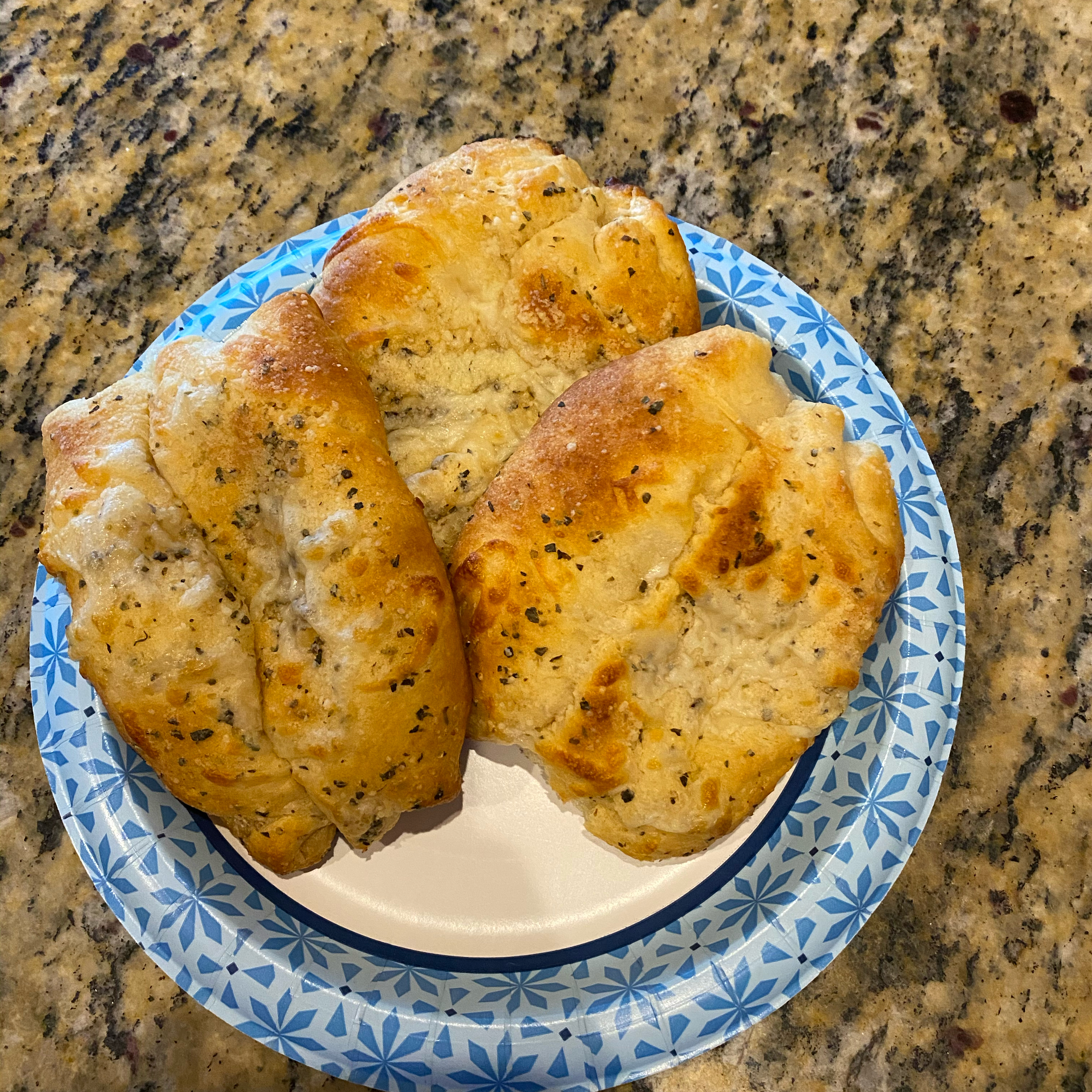 Cheesy Parmesan Crusted Crescent Rolls 