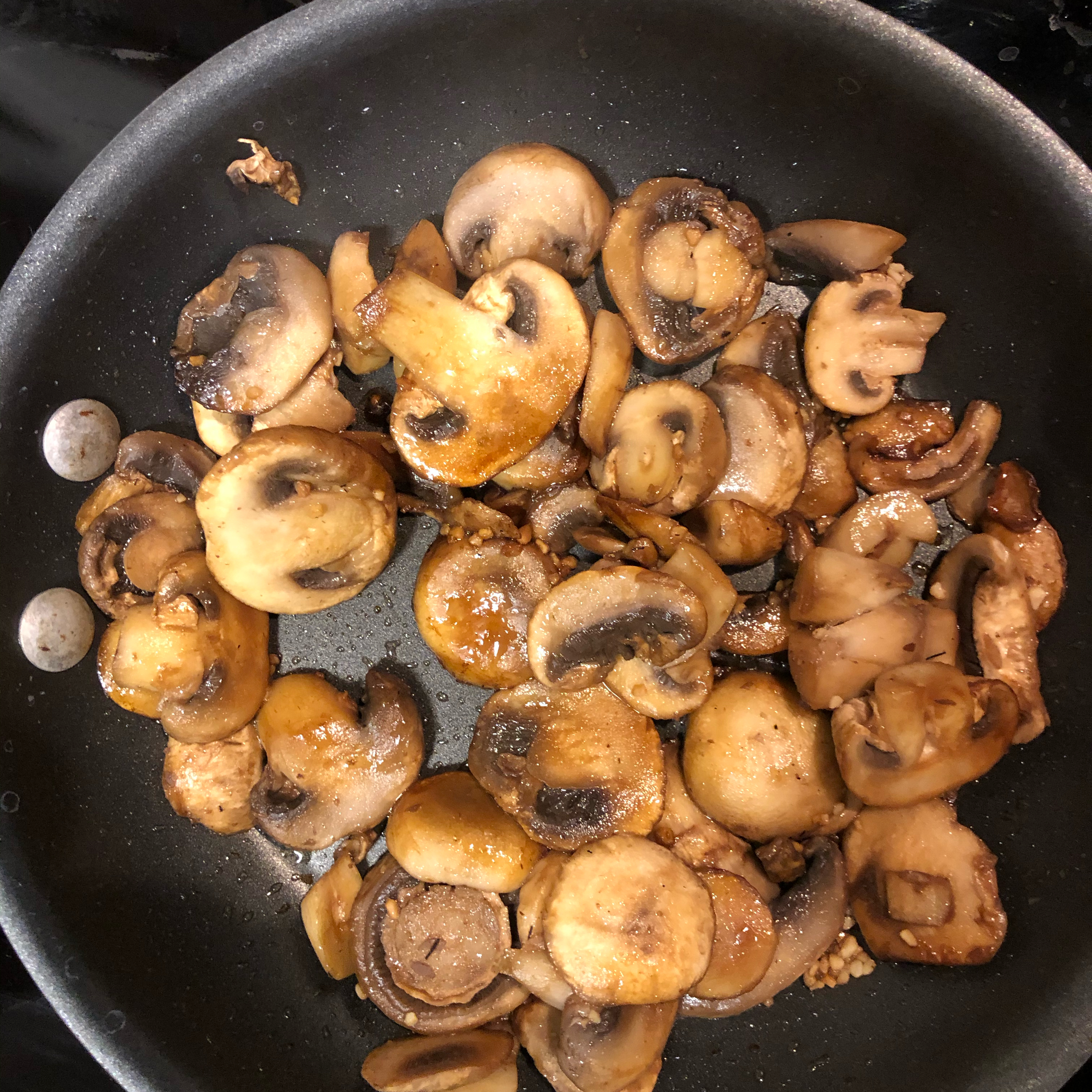 Mushrooms with a Soy Sauce Glaze 