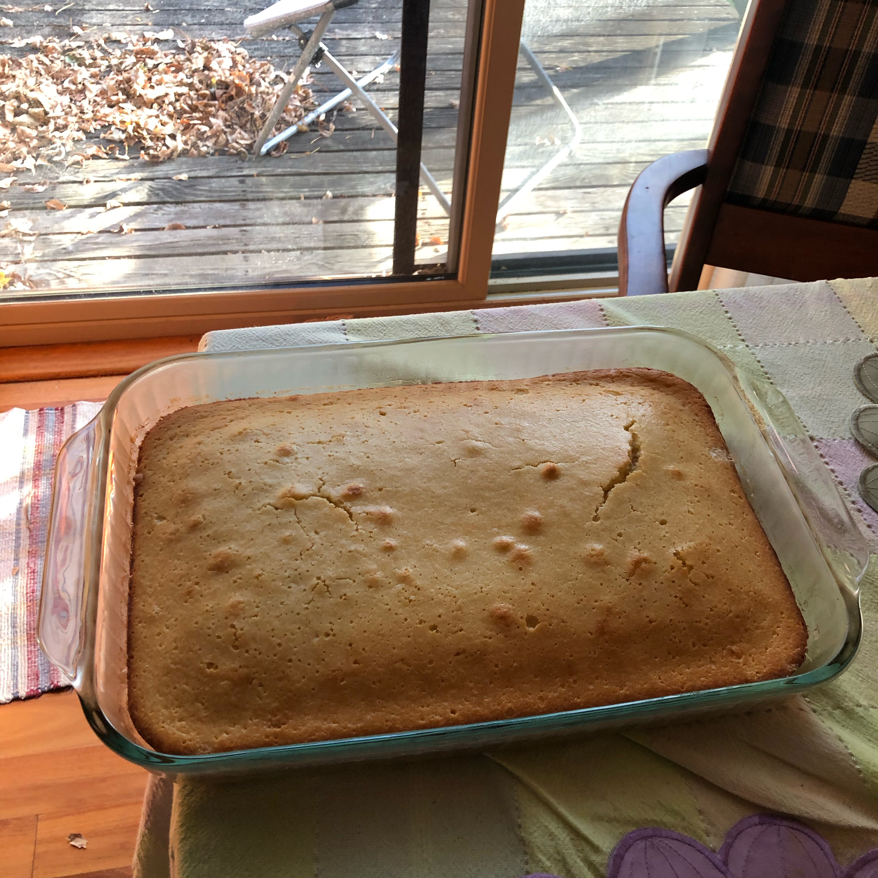 Sweet Cornbread Cake 
