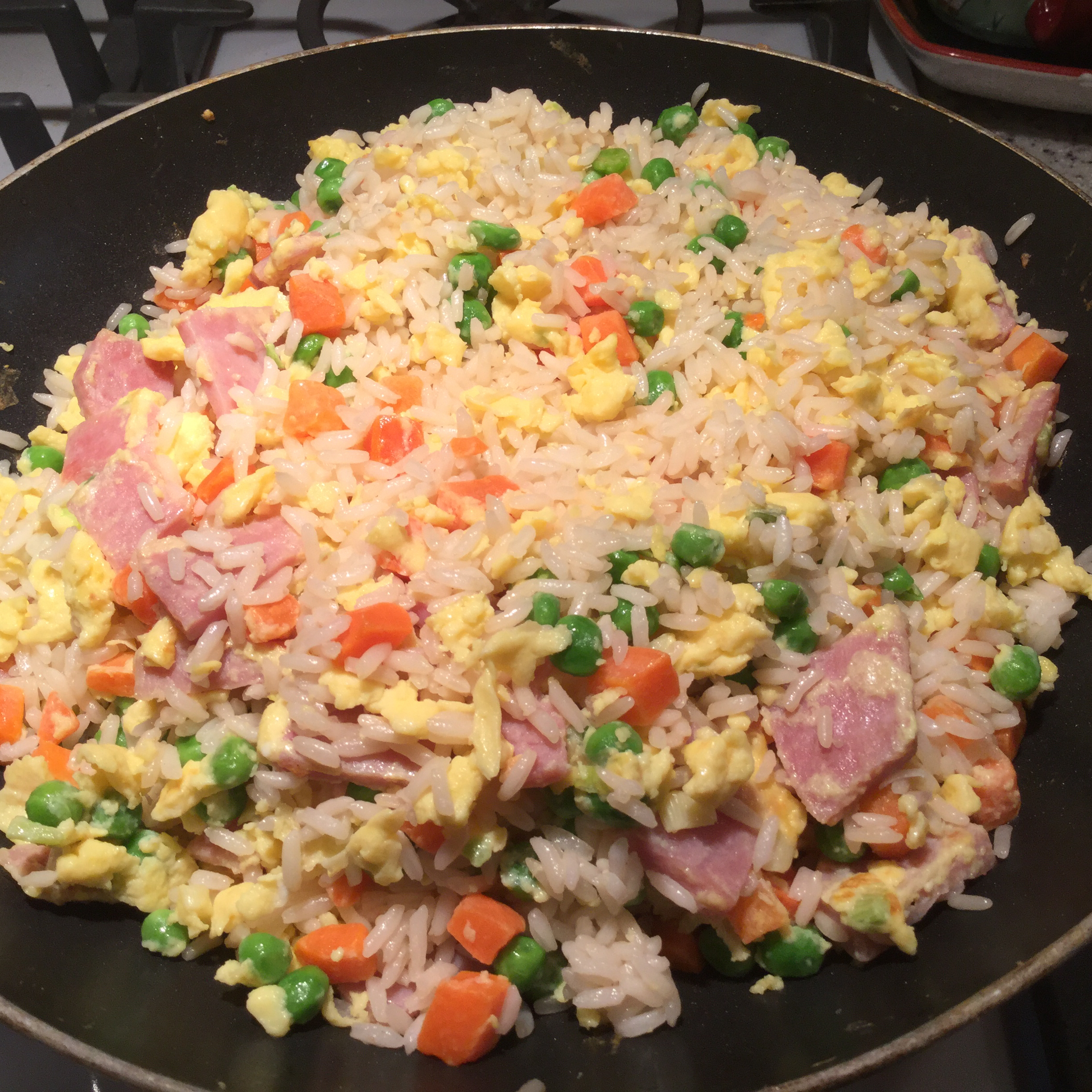 Fried Rice with Ham 