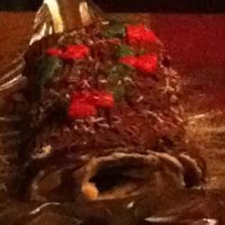Jenny's Chocolate Yule Log 