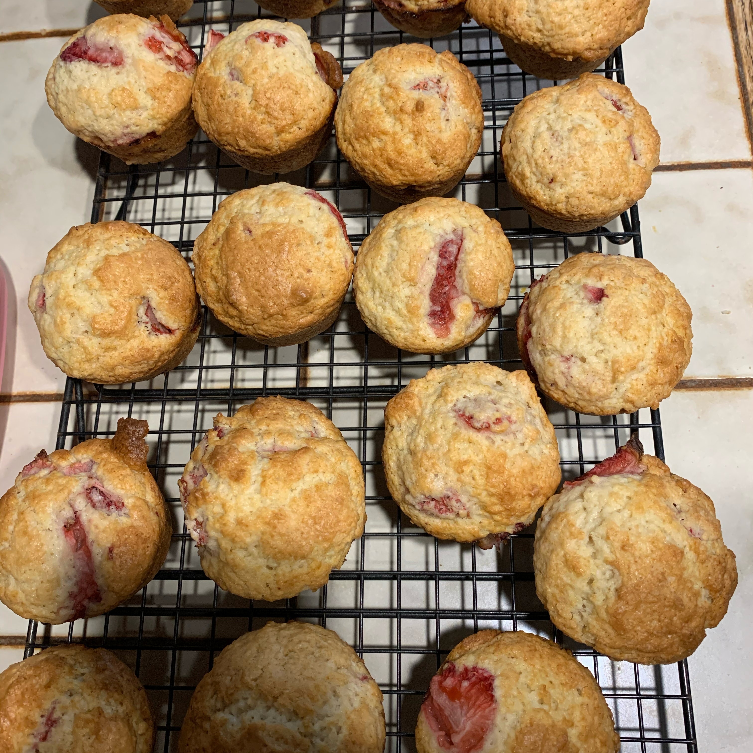 Strawberry Muffins 