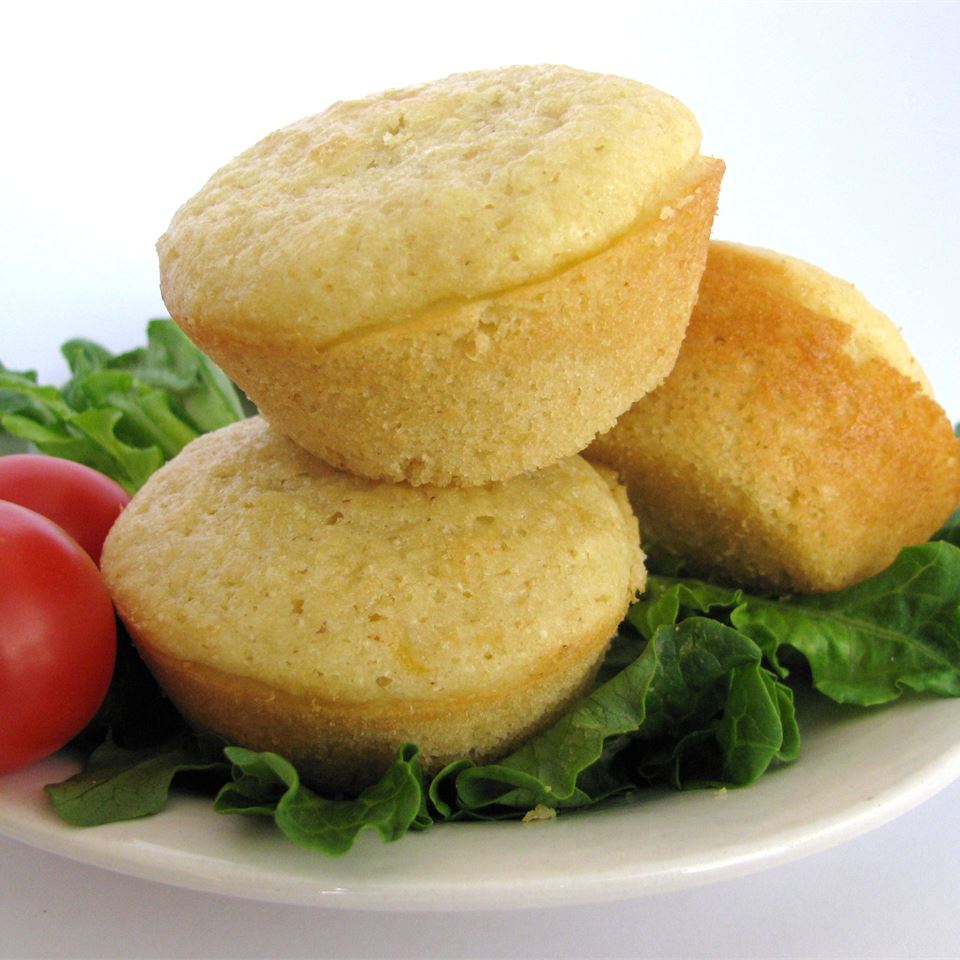 Sweet Corn Muffins with Real Corn