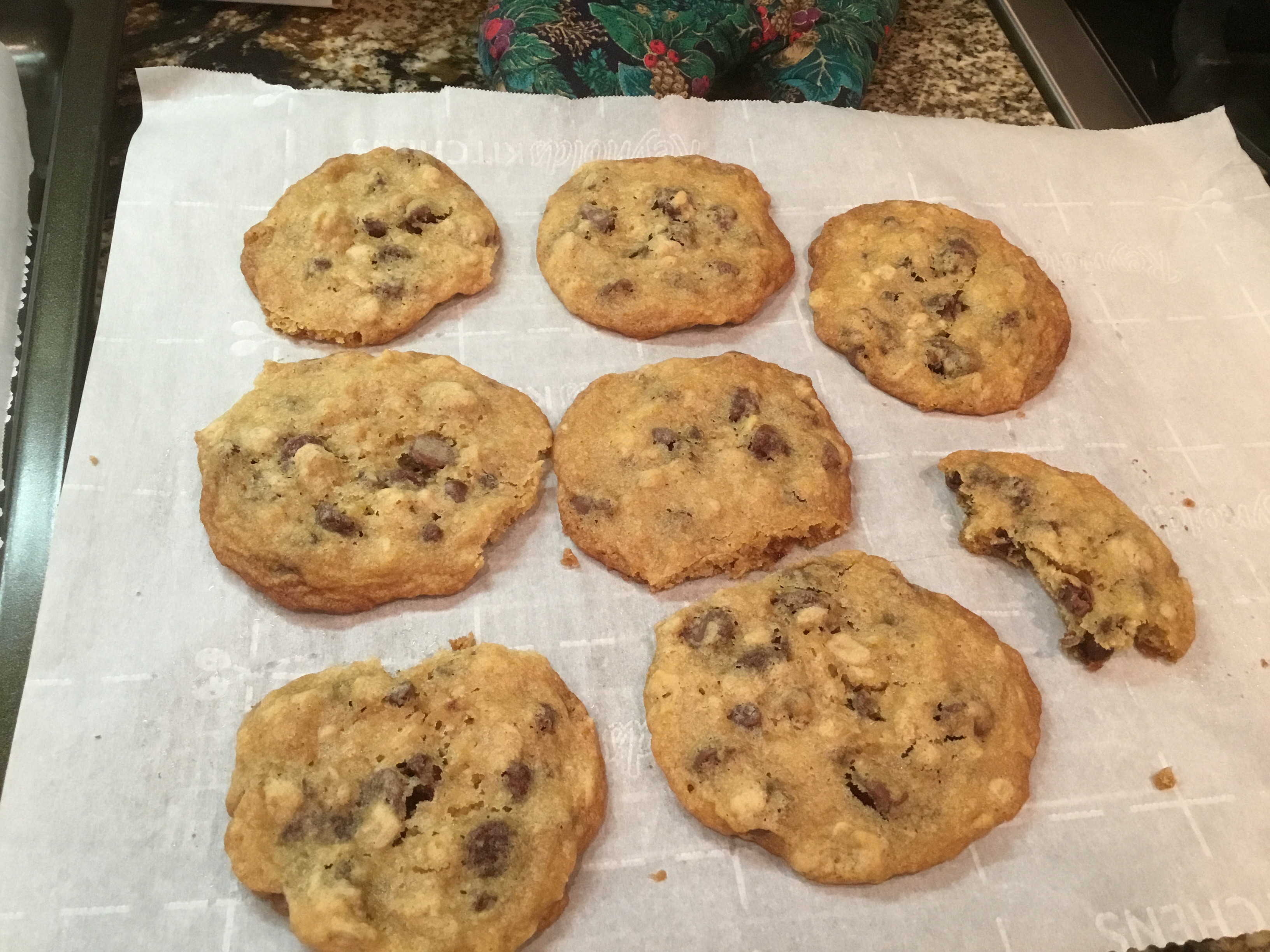 Chocolate Chips Cookies with Tennessee Whiskey 