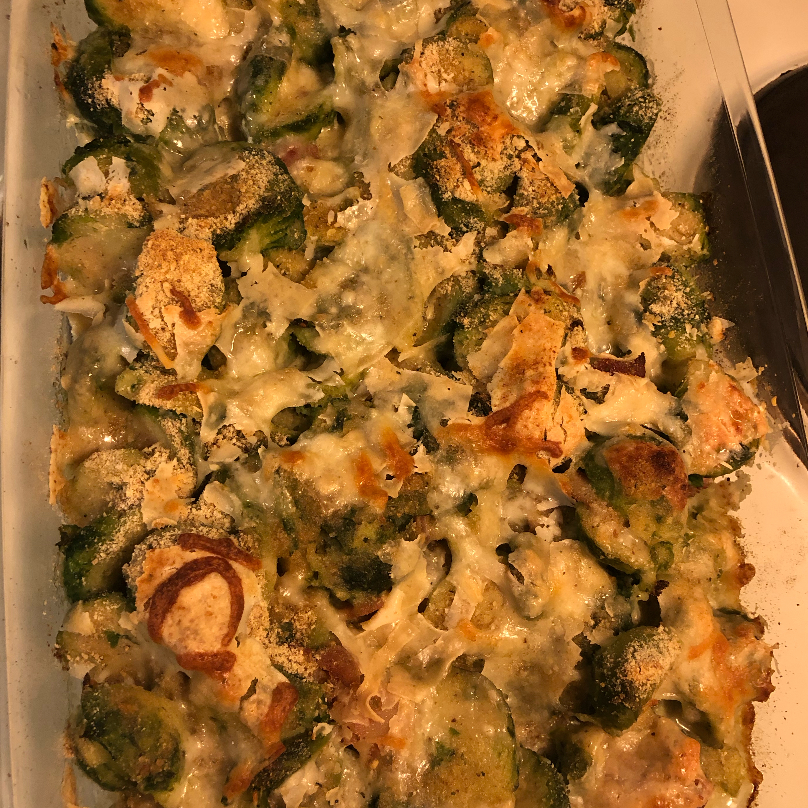 Brussels Sprouts Gratin 
