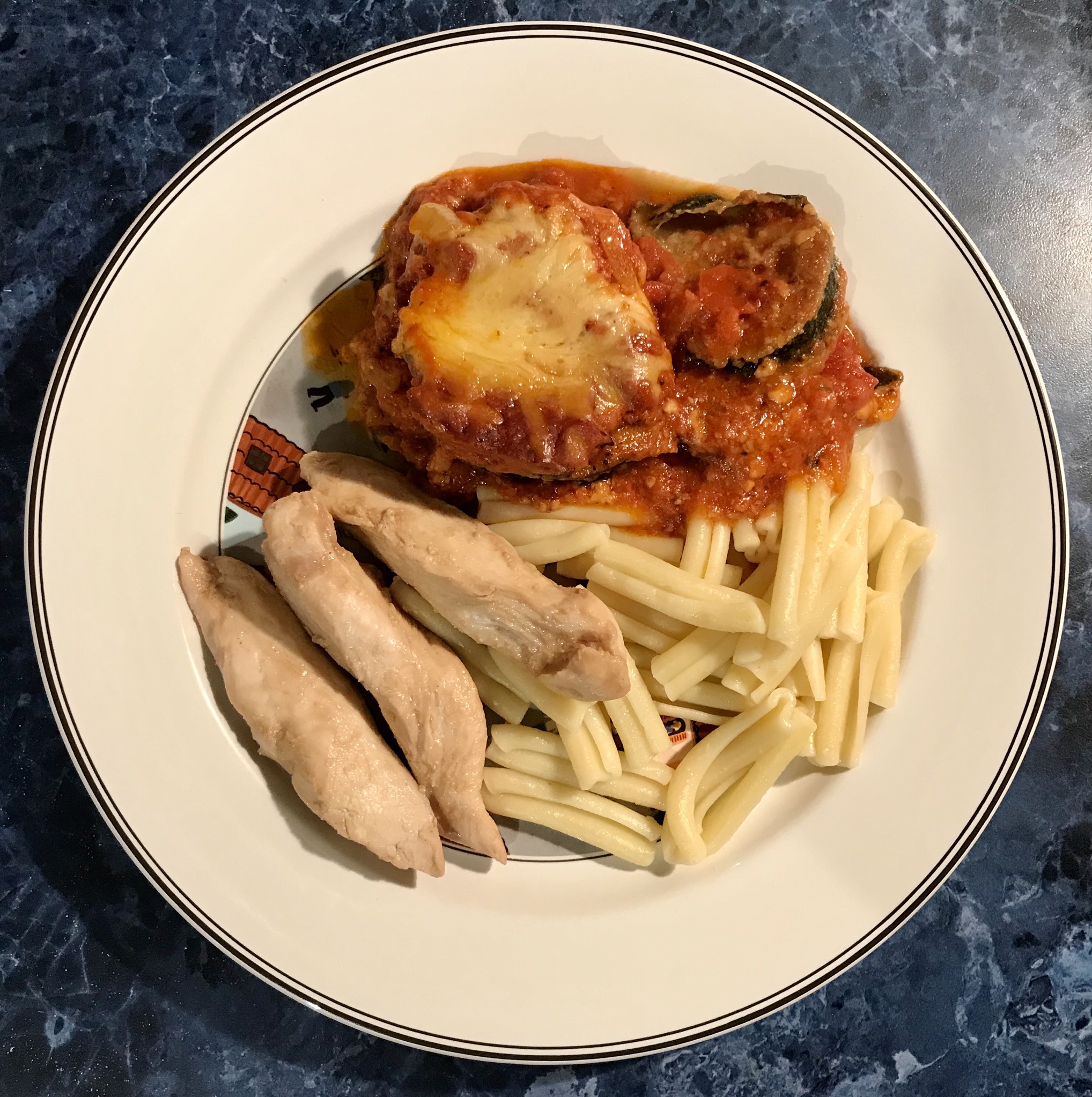 Eggplant and Zucchini Parmesan In the Slow Cooker 