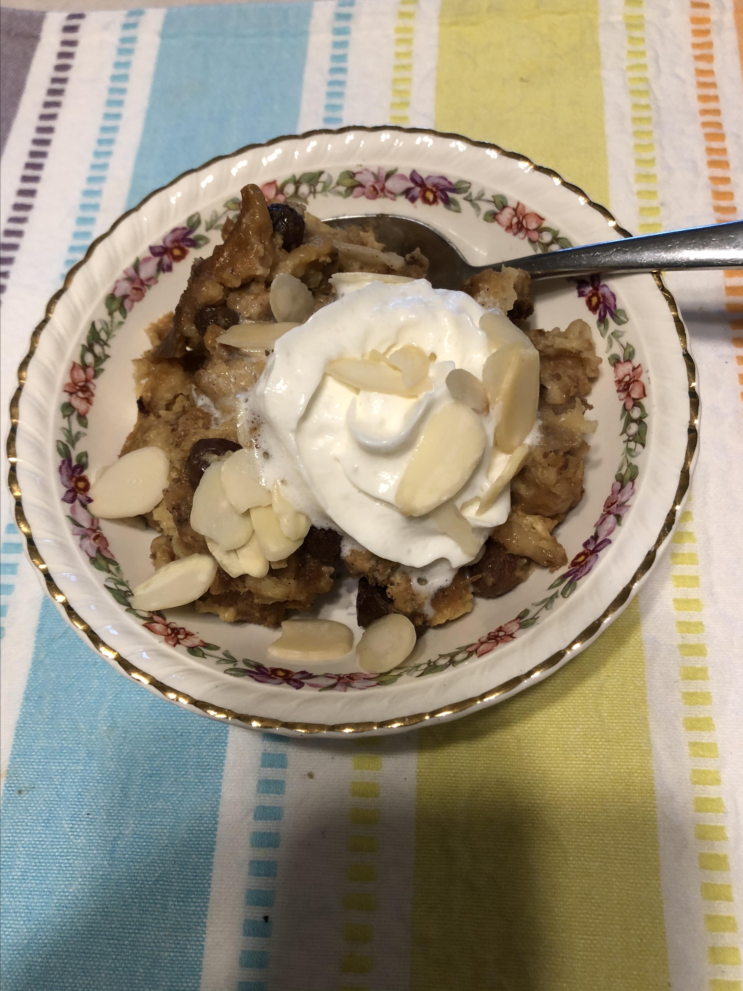 Bread Pudding in the Slow Cooker 