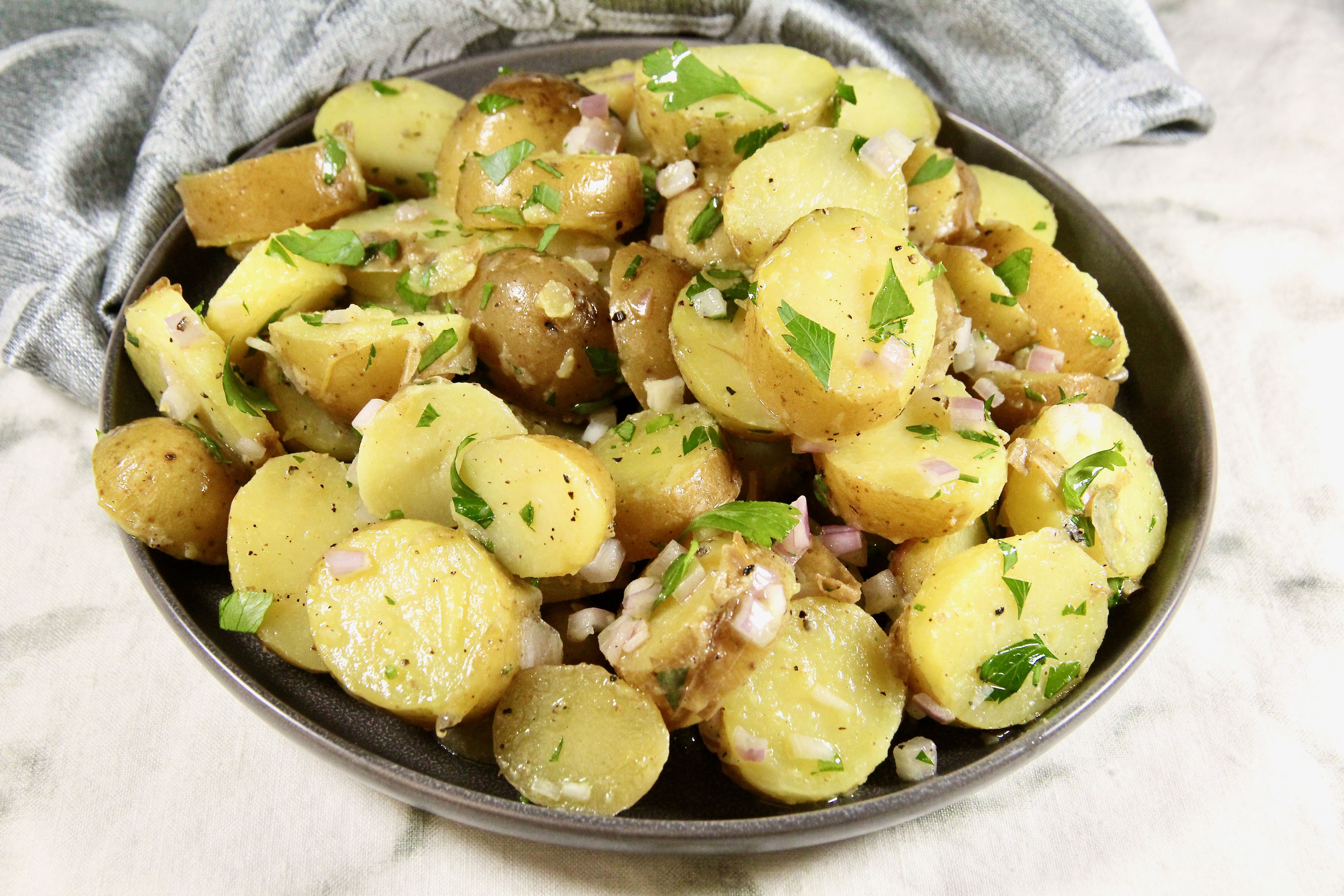 Simple Parisian-Style Potato Salad 