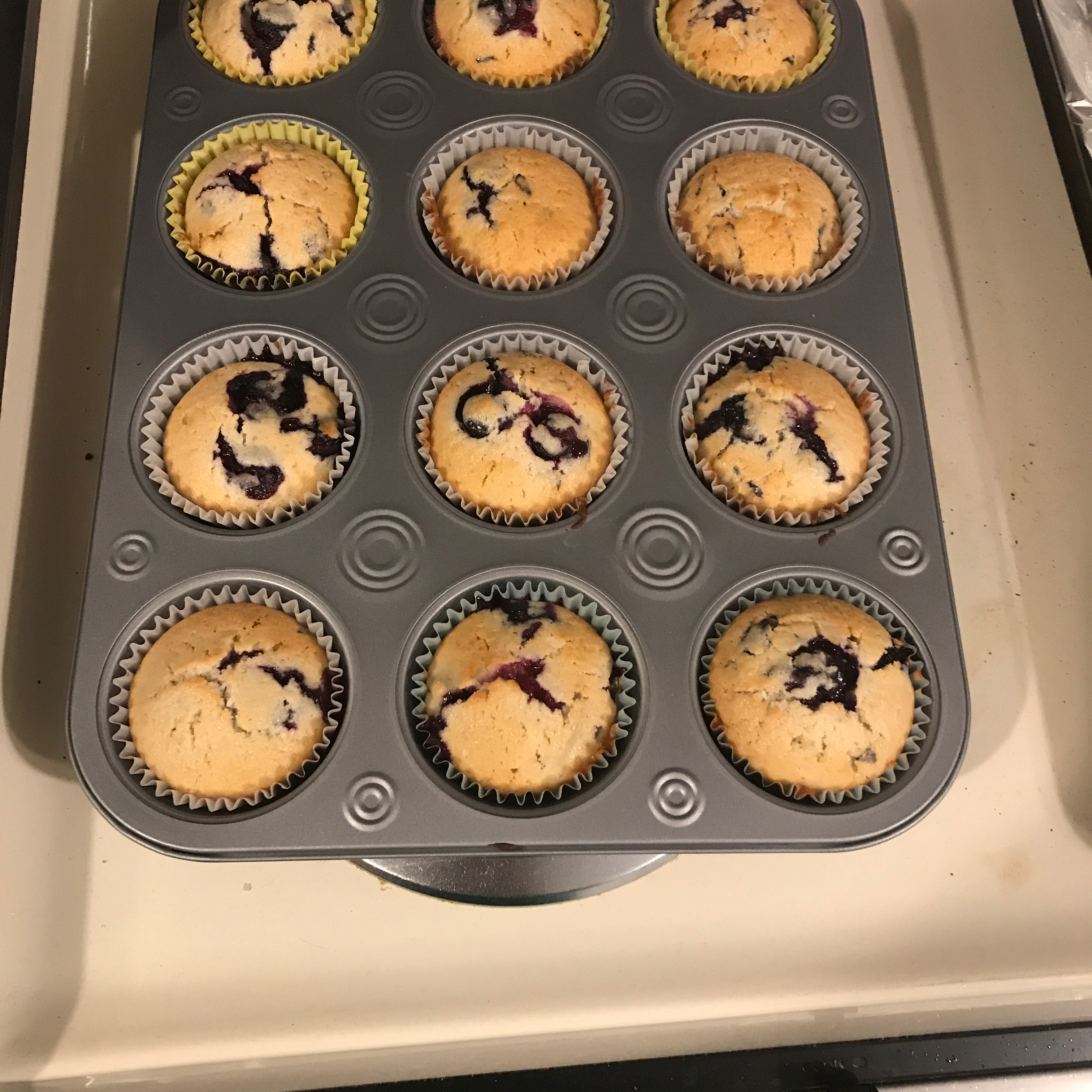 Aunt Blanche's Blueberry Muffins 