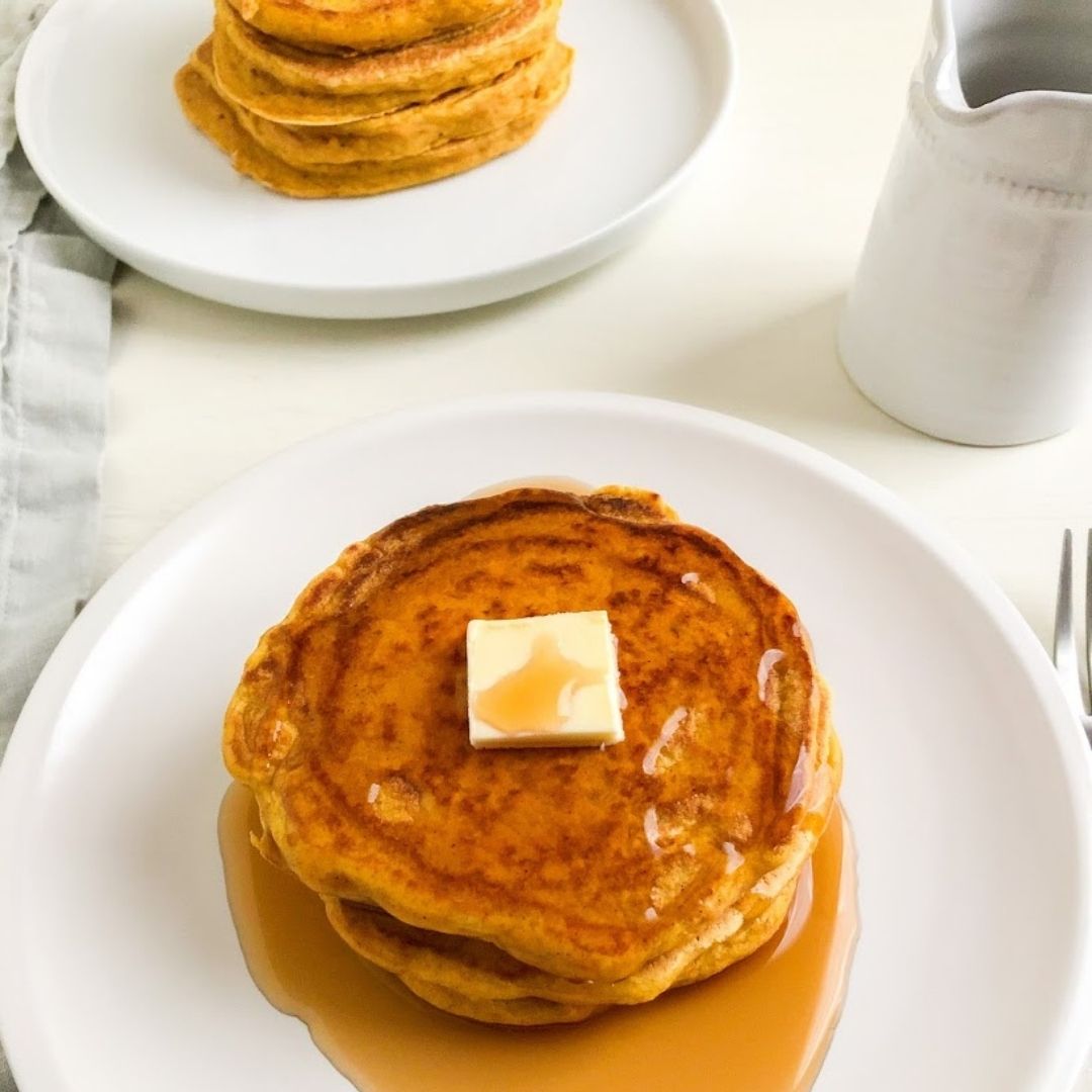 Quick and Easy Pumpkin Pancakes Amy's Delicious Mess