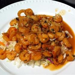 Spicy Garlic and Pepper Shrimp 