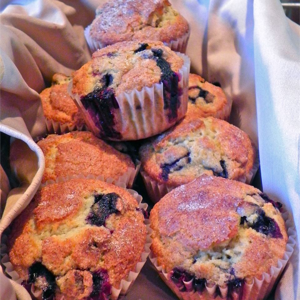 Blueberry Oat Muffins 