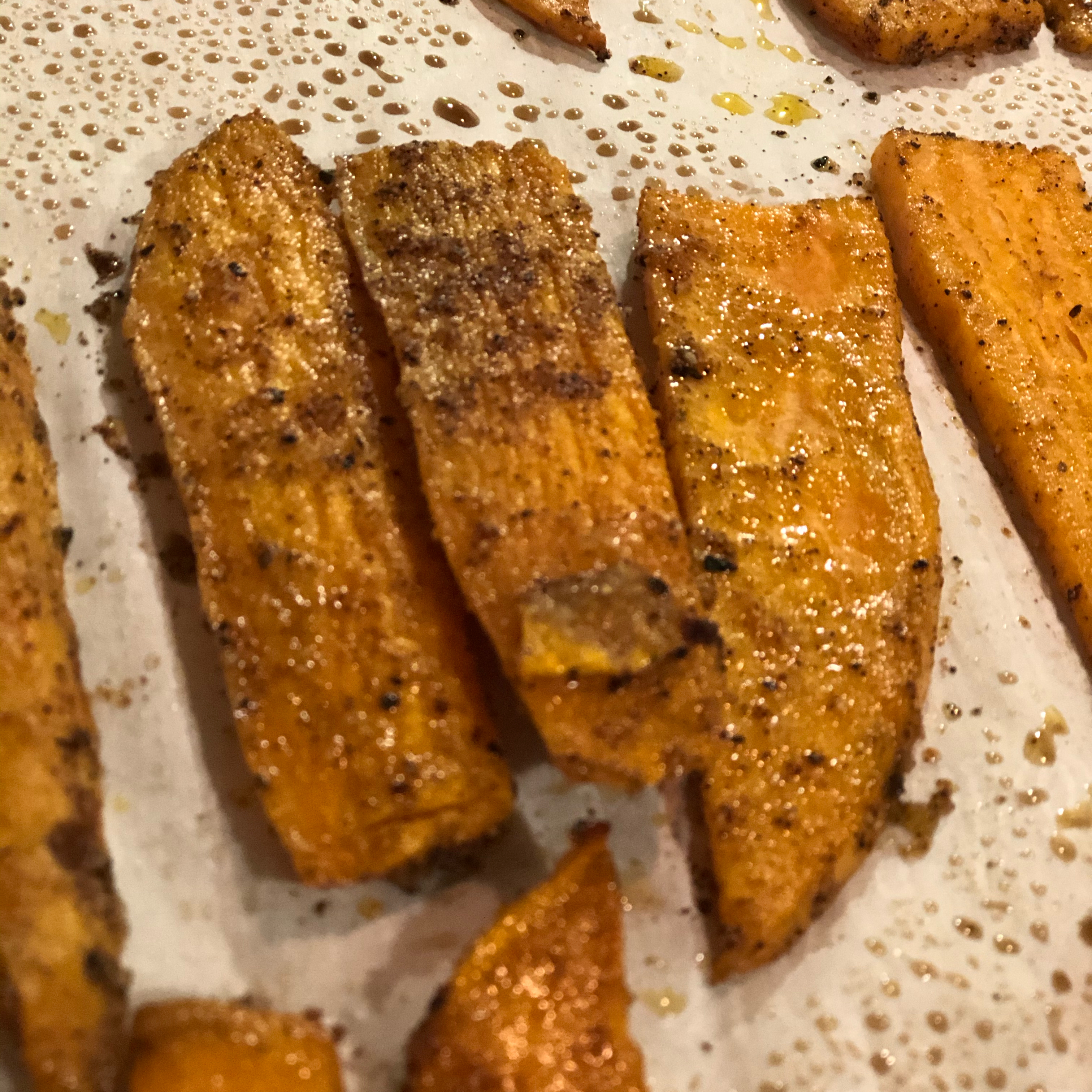 Oven Baked Sweet Potato Fries 