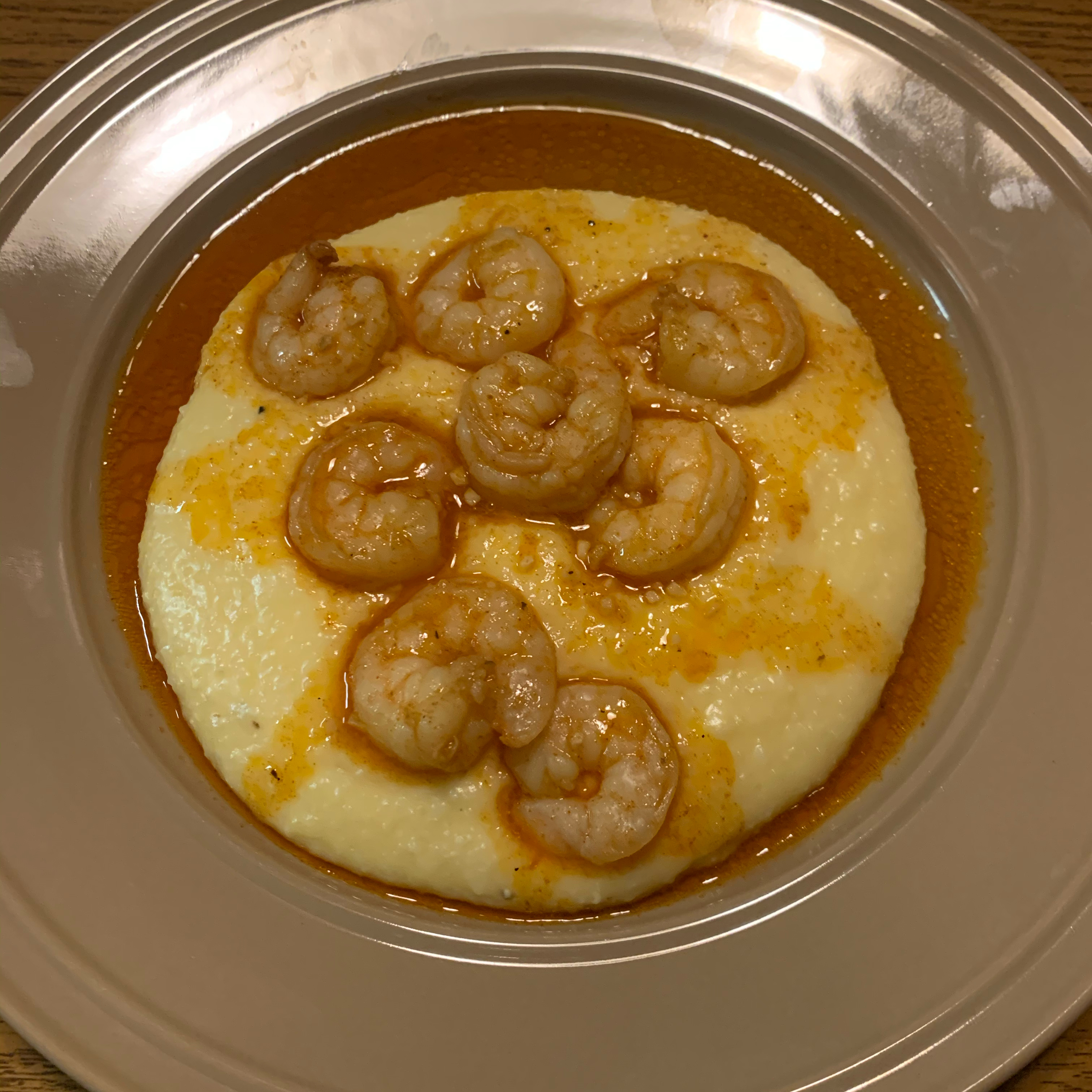 Momma's Shrimp and Cheese Grits 