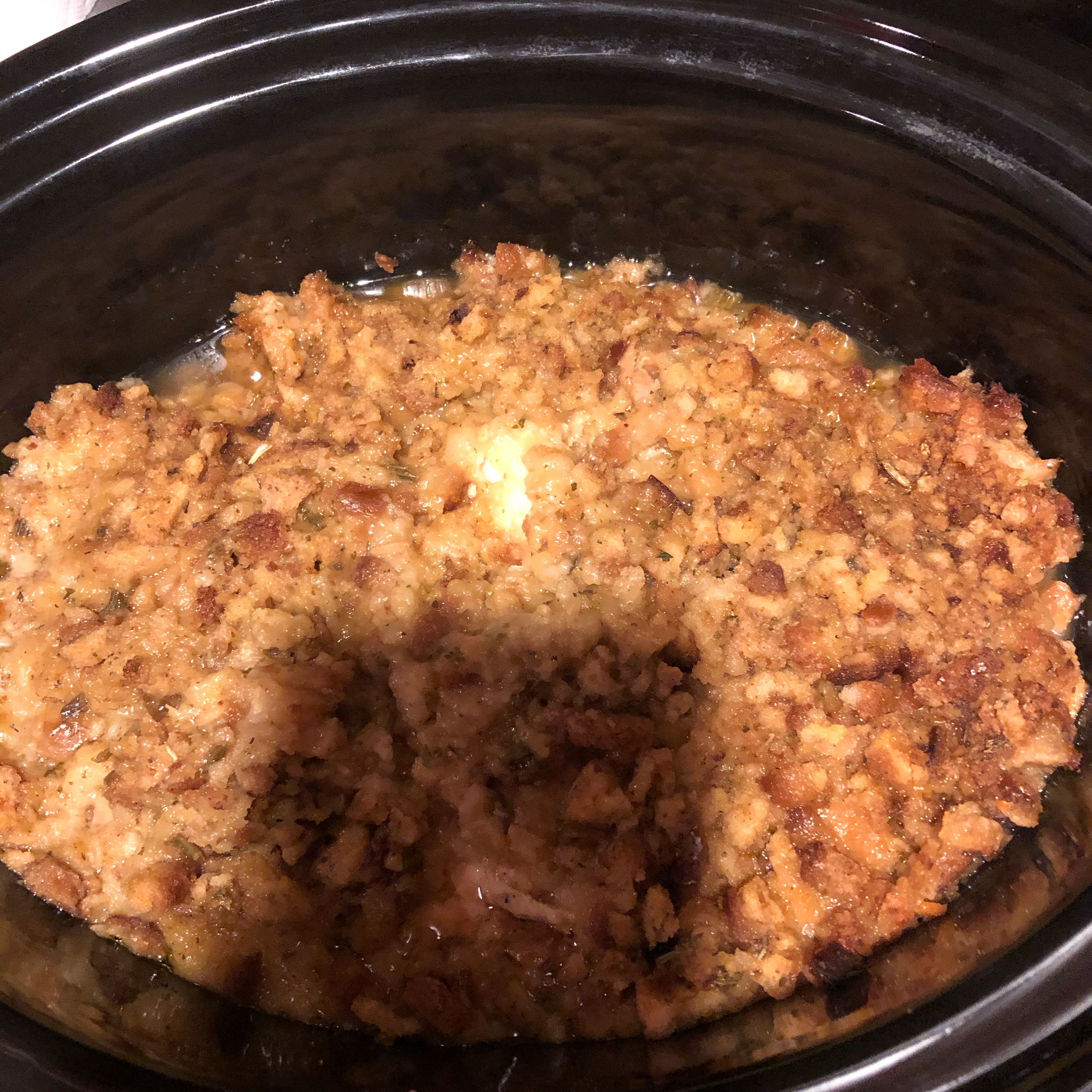 Slow Cooker Chicken with Stuffing Cyndie E