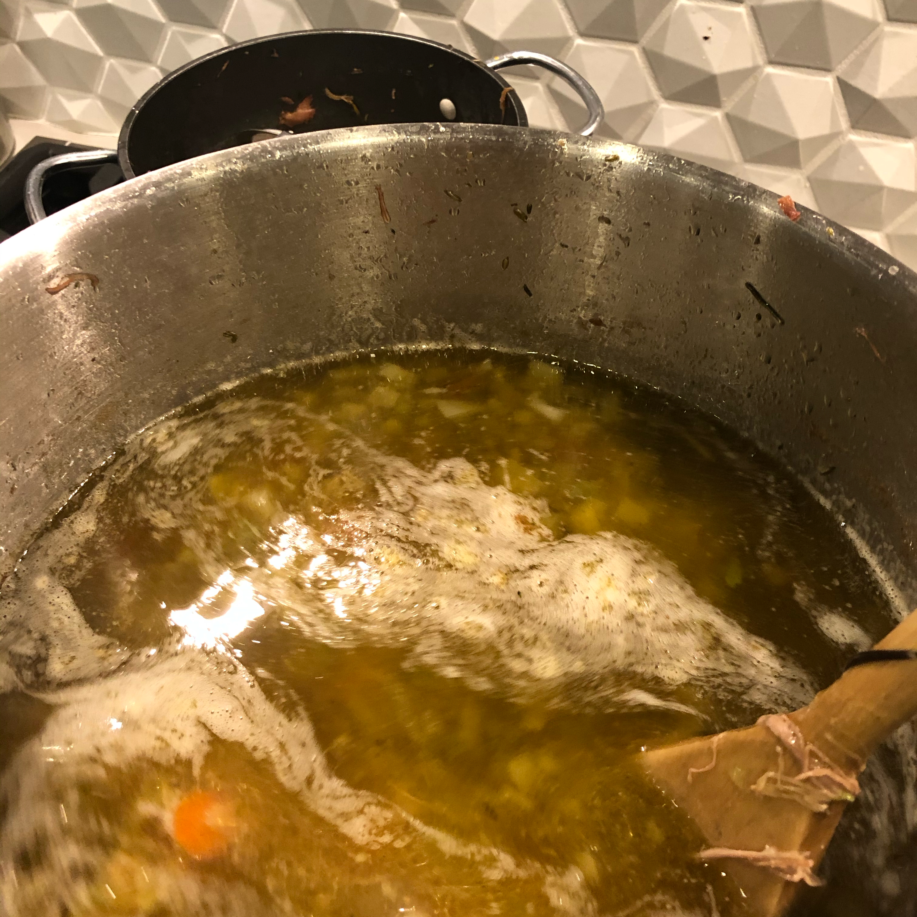 Turkey Carcass Soup 