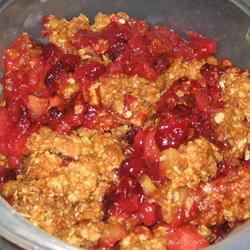 Apple-Cranberry Crisp 