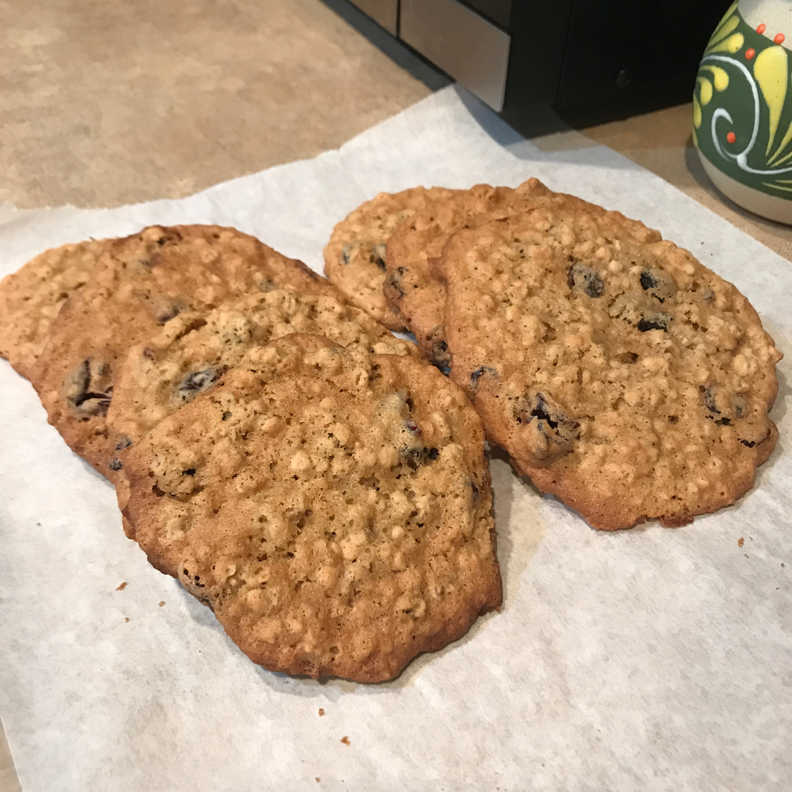 Oatmeal Craisin Cookies 