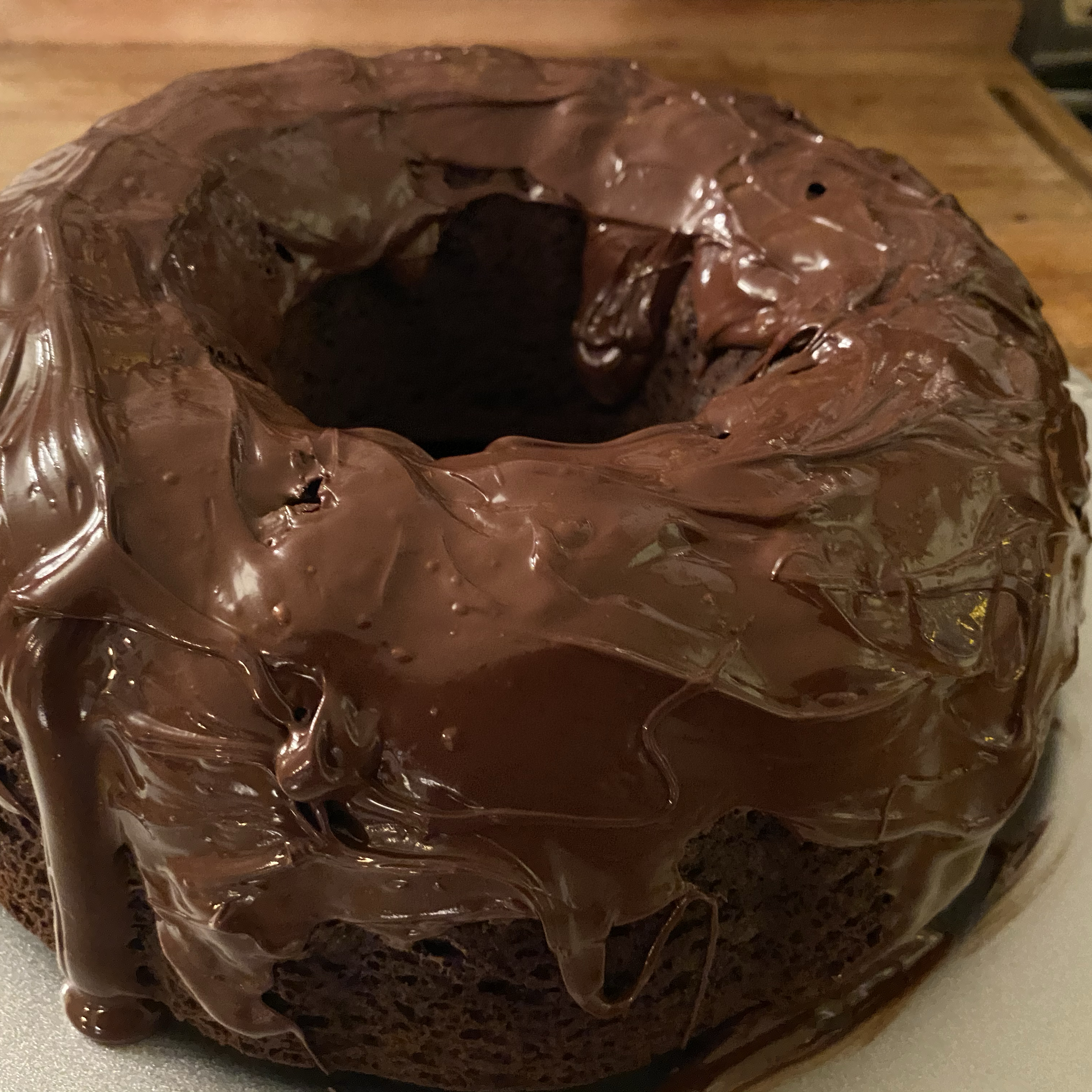 Too Much Chocolate Cake 