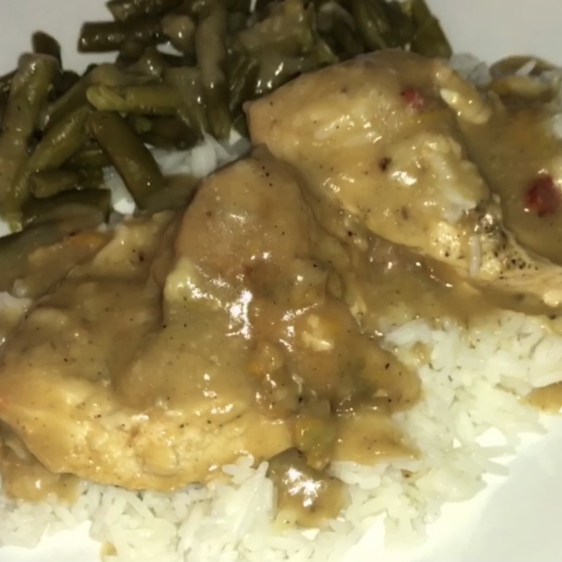 Soul Smothered Chicken sweet cedes