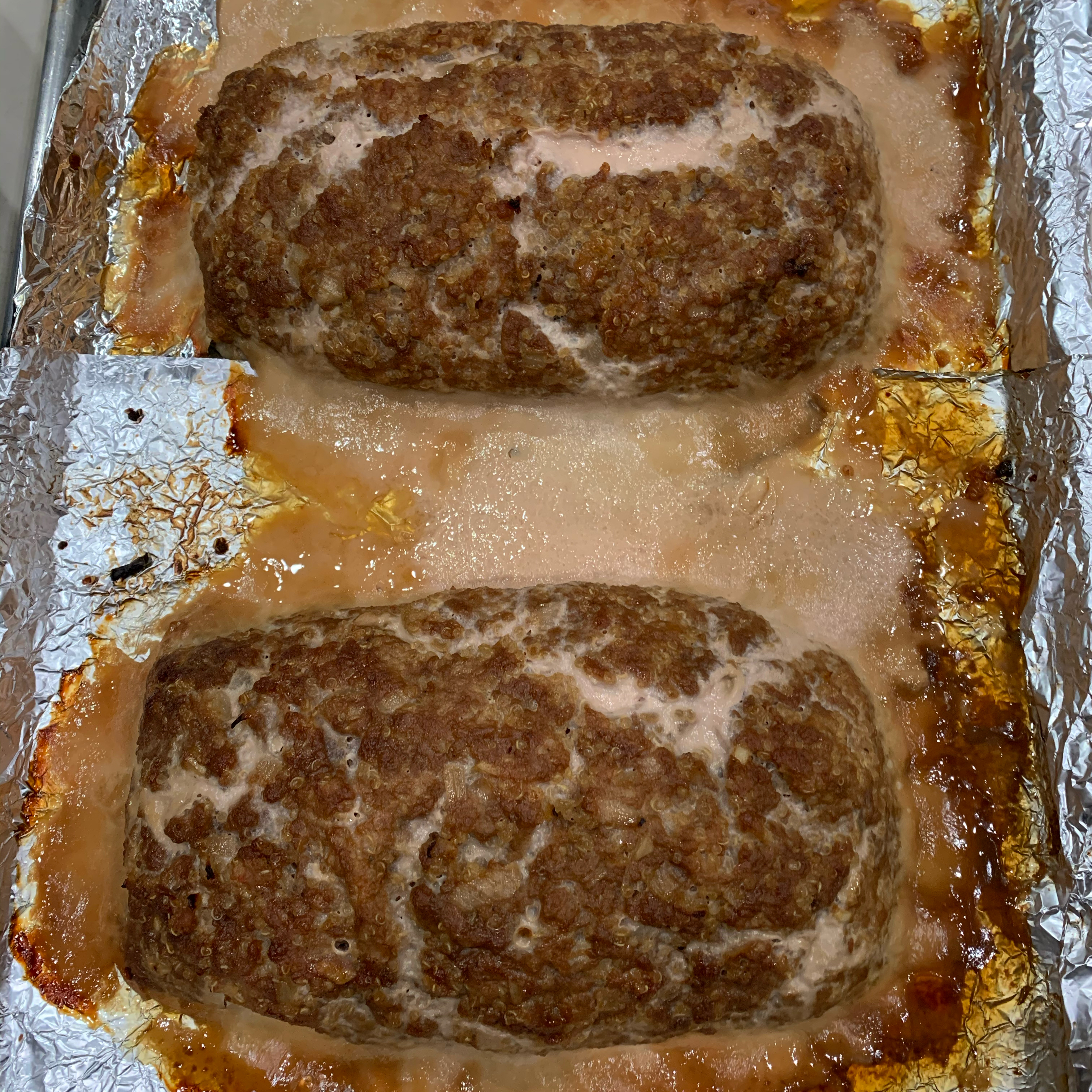 Turkey and Quinoa Meatloaf 