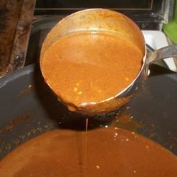 Enchilada Sauce with Chocolate 