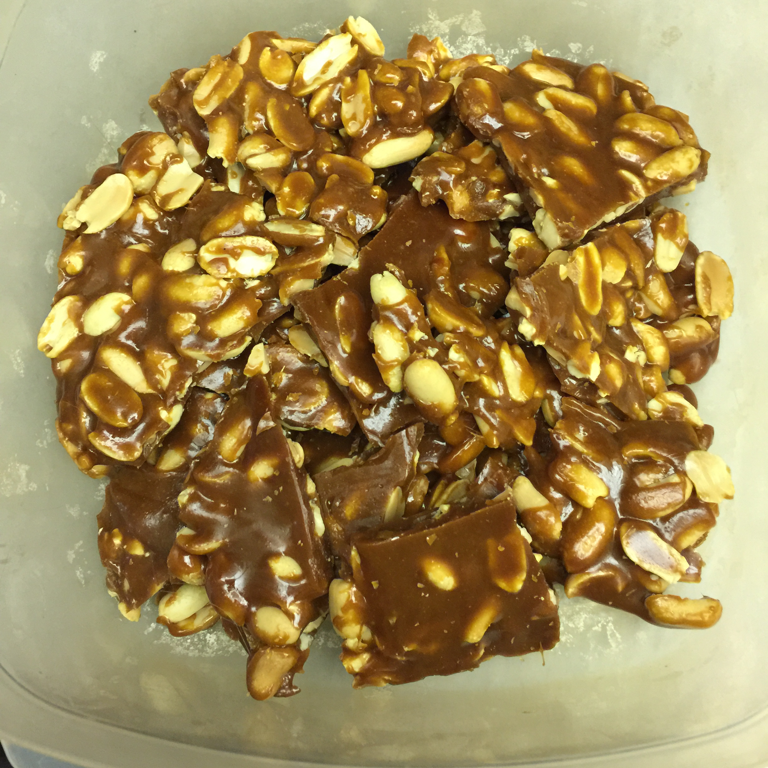 Quick and Easy Peanut Brittle 