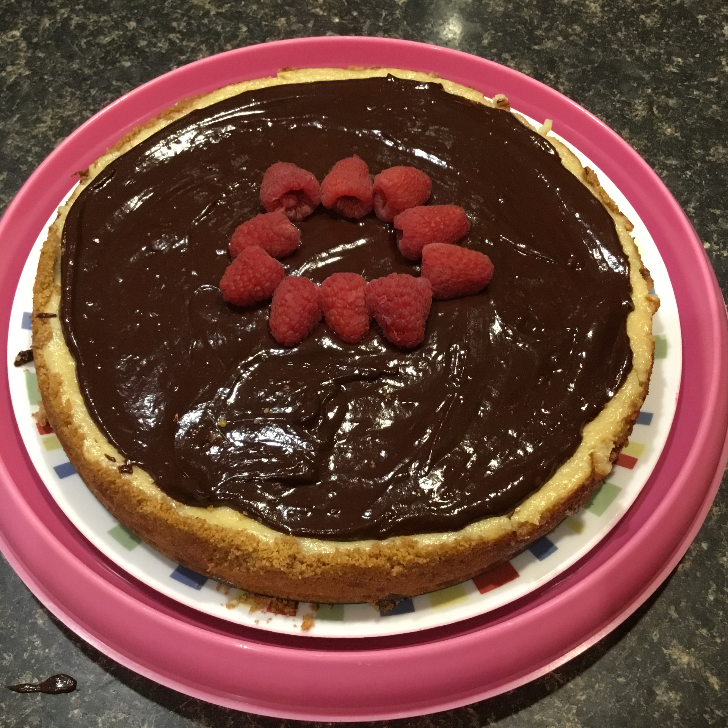 Chocolate Raspberry Cheesecake Sherry Kirk