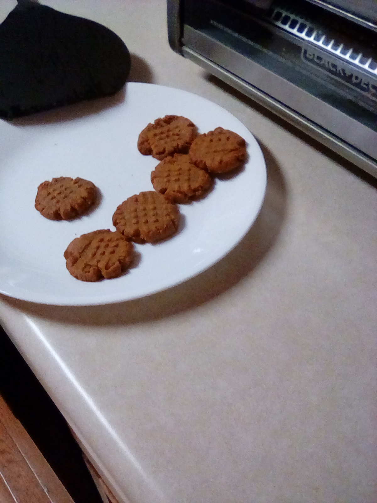 3-Ingredient Peanut Butter Cookies 