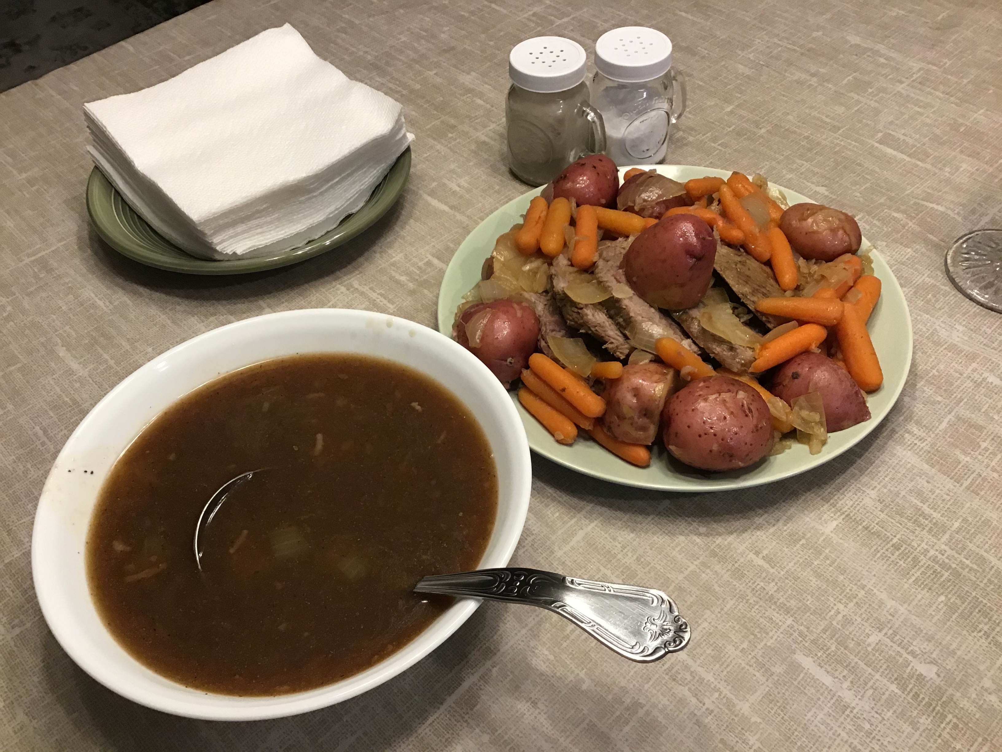 Instant Pot&reg; Pot Roast with Potatoes and Carrots 