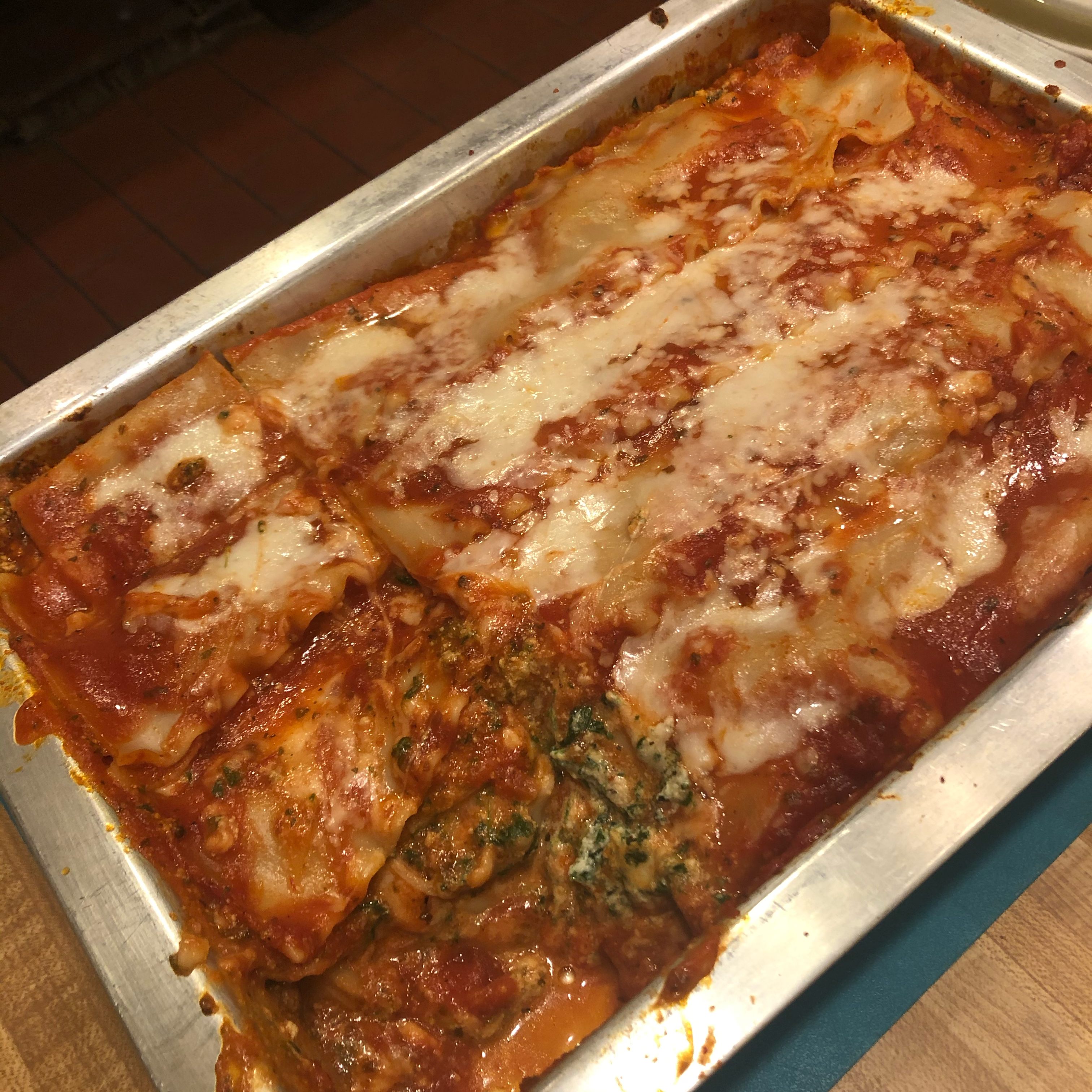 Spinach Lasagna 