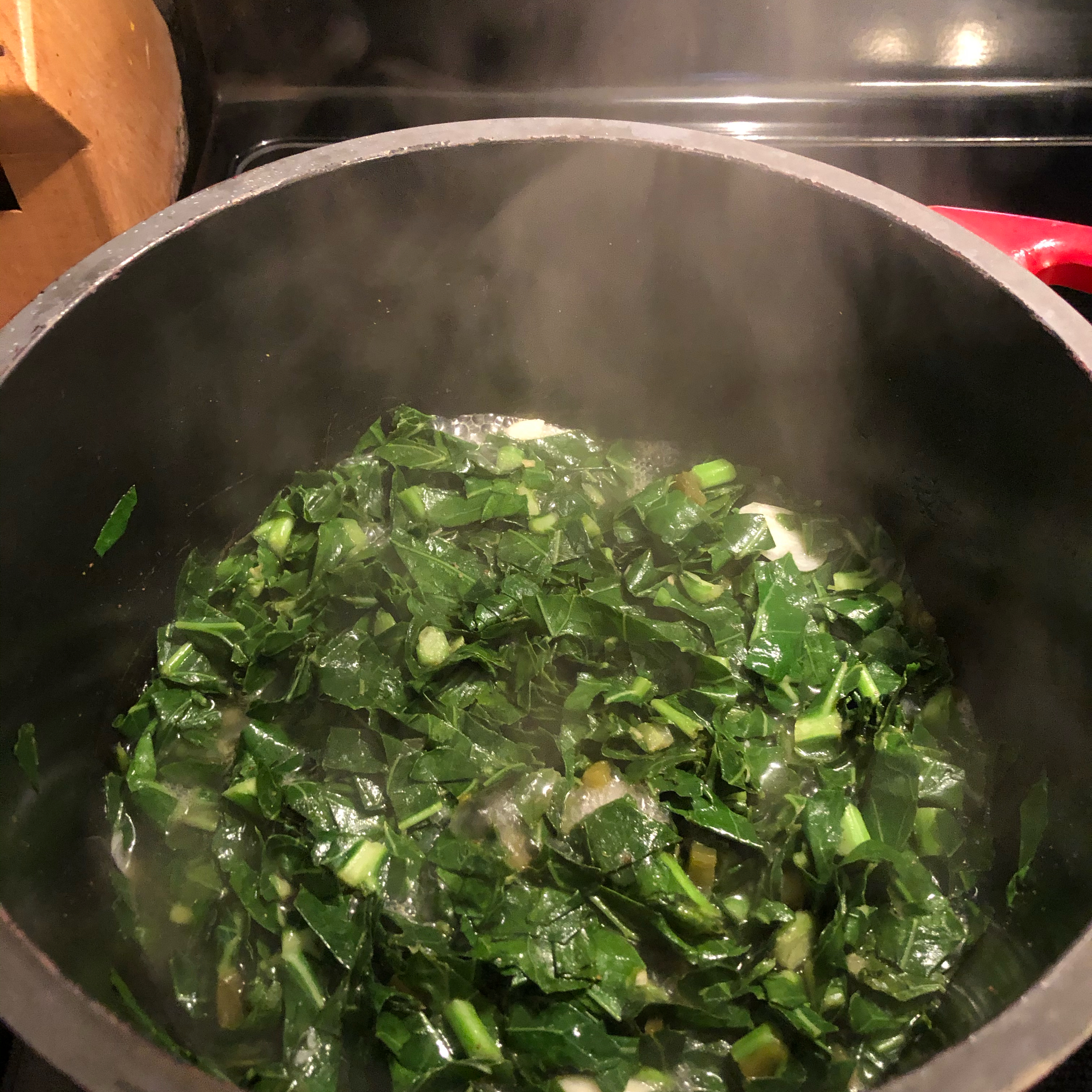 Eat Them Right Out of the Pot Vegetarian Collard Greens Lisa B.