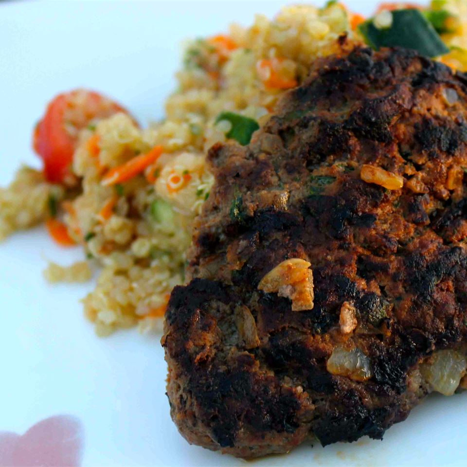 <p>Here's an Egyptian-inspired take on kofta, the grilled ground beef dish that's popular throughout the Middle East. "This is a wonderful and simple version I picked up in Egypt," says DOSTANDEN. A great accompaniment is saffron rice."</p>
                          