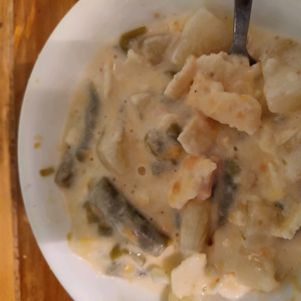 Creamy Slow Cooker Potato Soup 