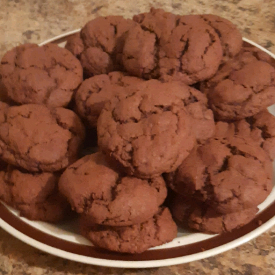 Eggless Chocolate Peanut Butter Cookies 