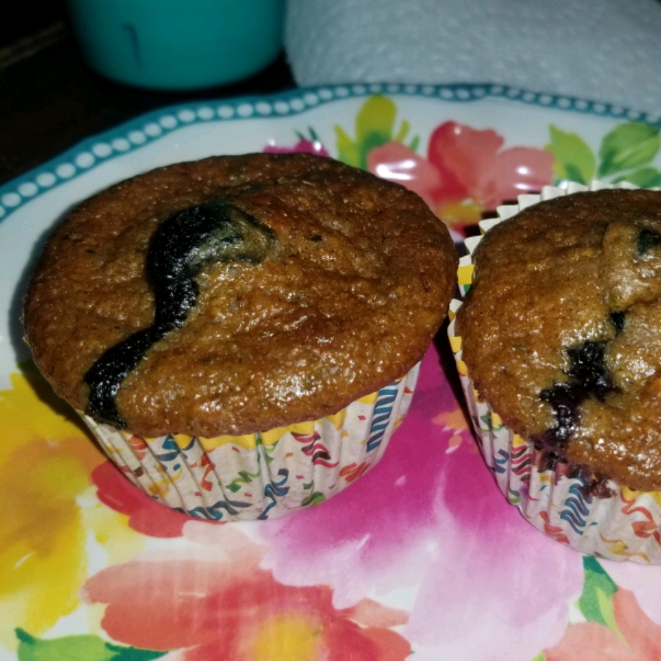 Blueberry Zucchini Muffins 