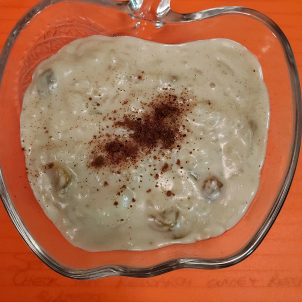 Old Fashioned Creamy Rice Pudding 