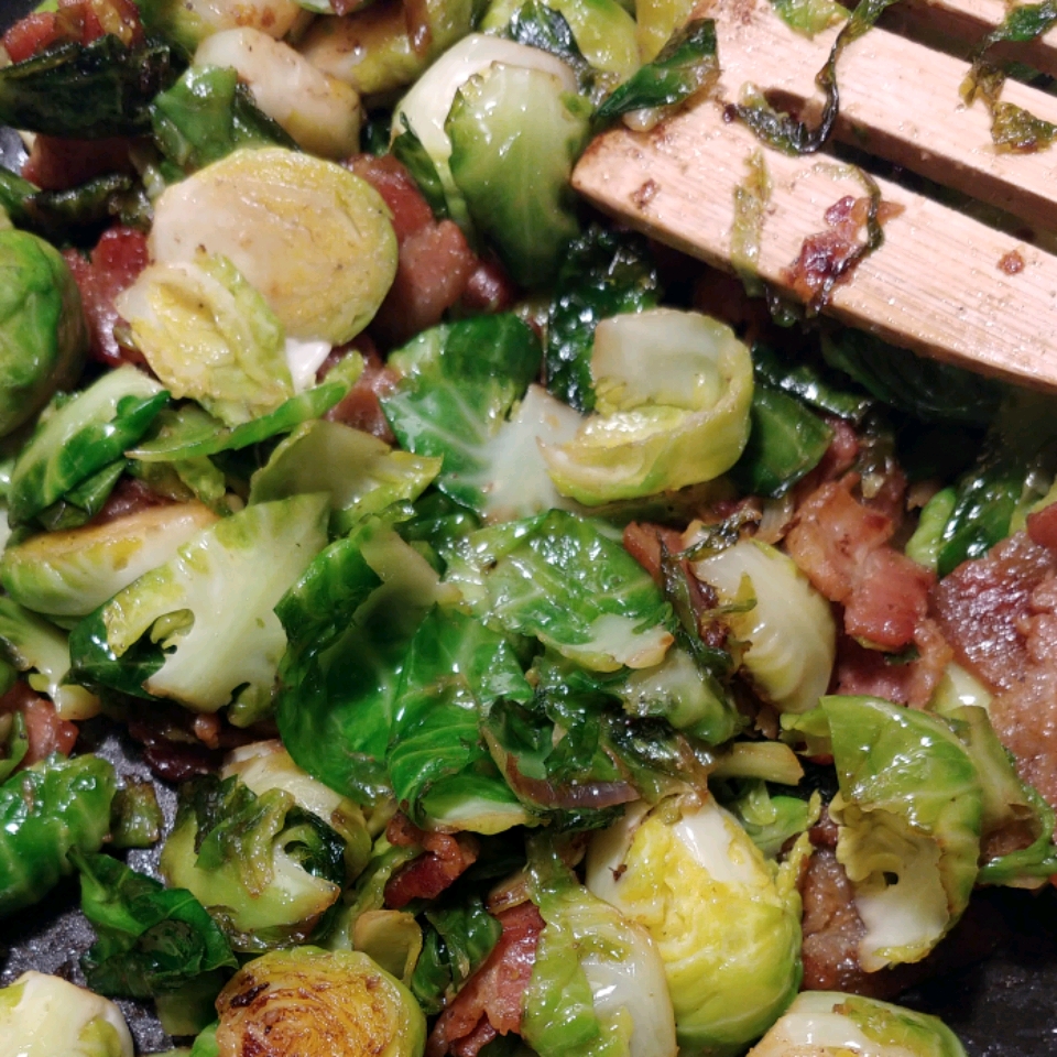 Fried Brussels Sprouts Monice Stone