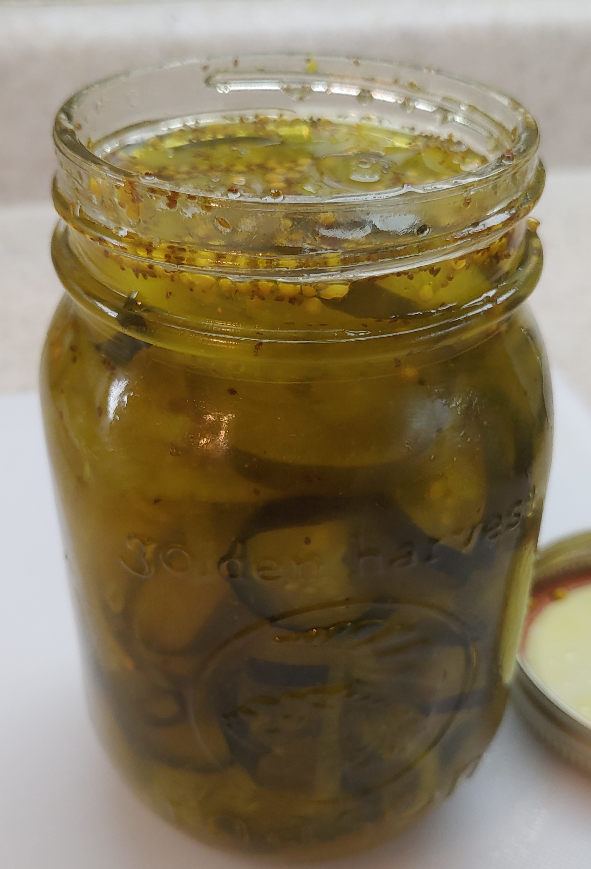 Microwave Bread and Butter Pickles 