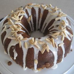 White Chocolate Amaretto Cake 