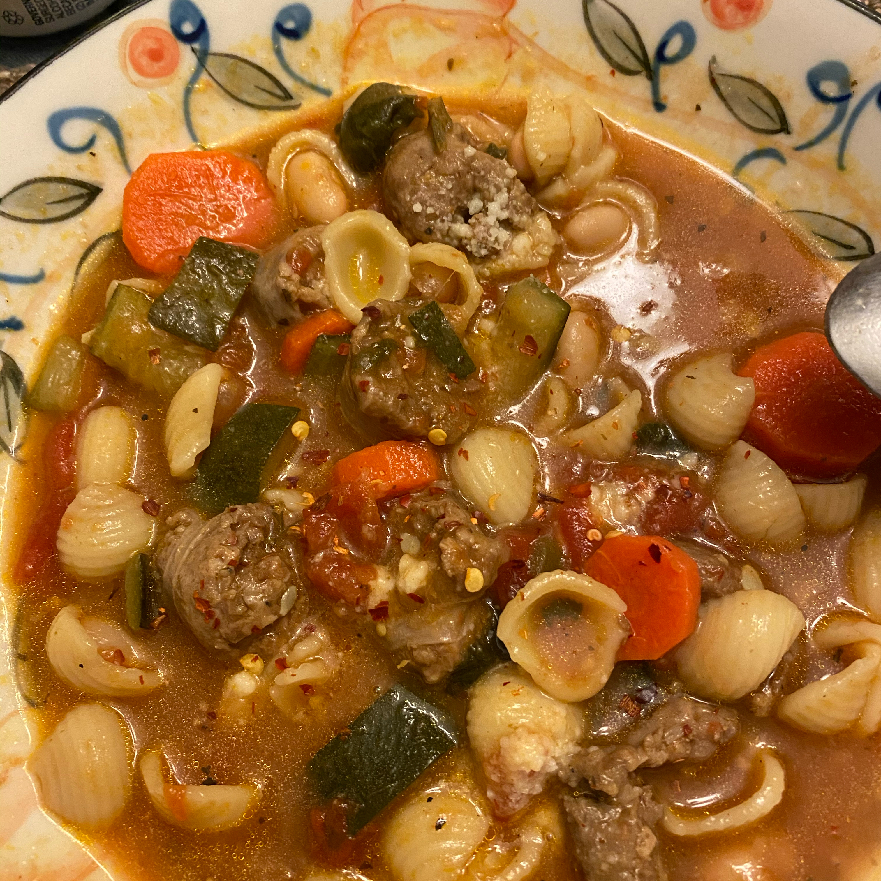Italian Sausage Soup 