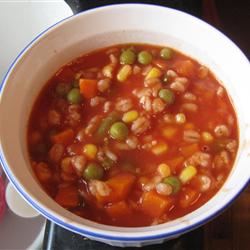 Colene's Easy Tomato Vegetable Soup 
