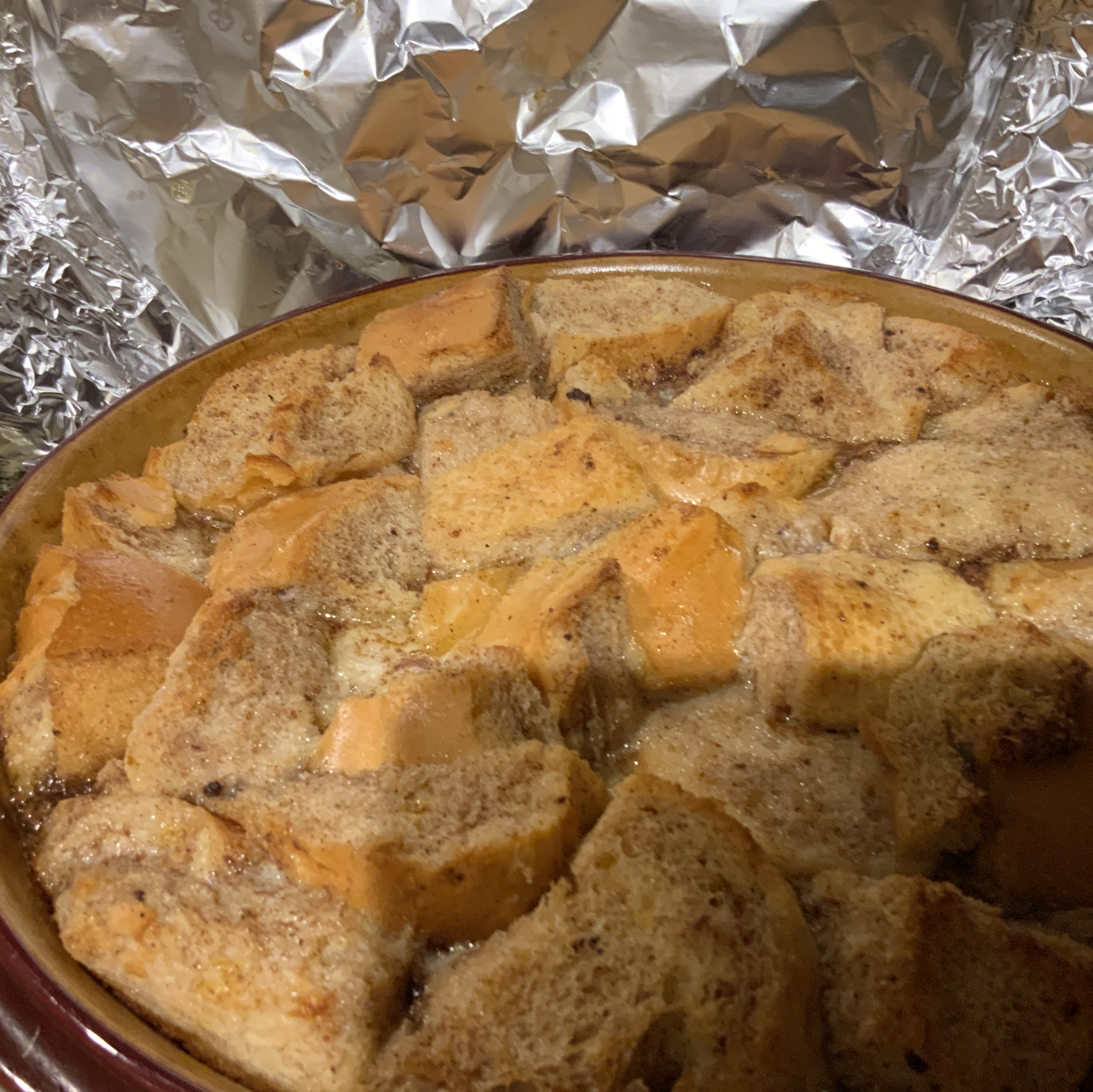 Best Bread Pudding with Vanilla Sauce 