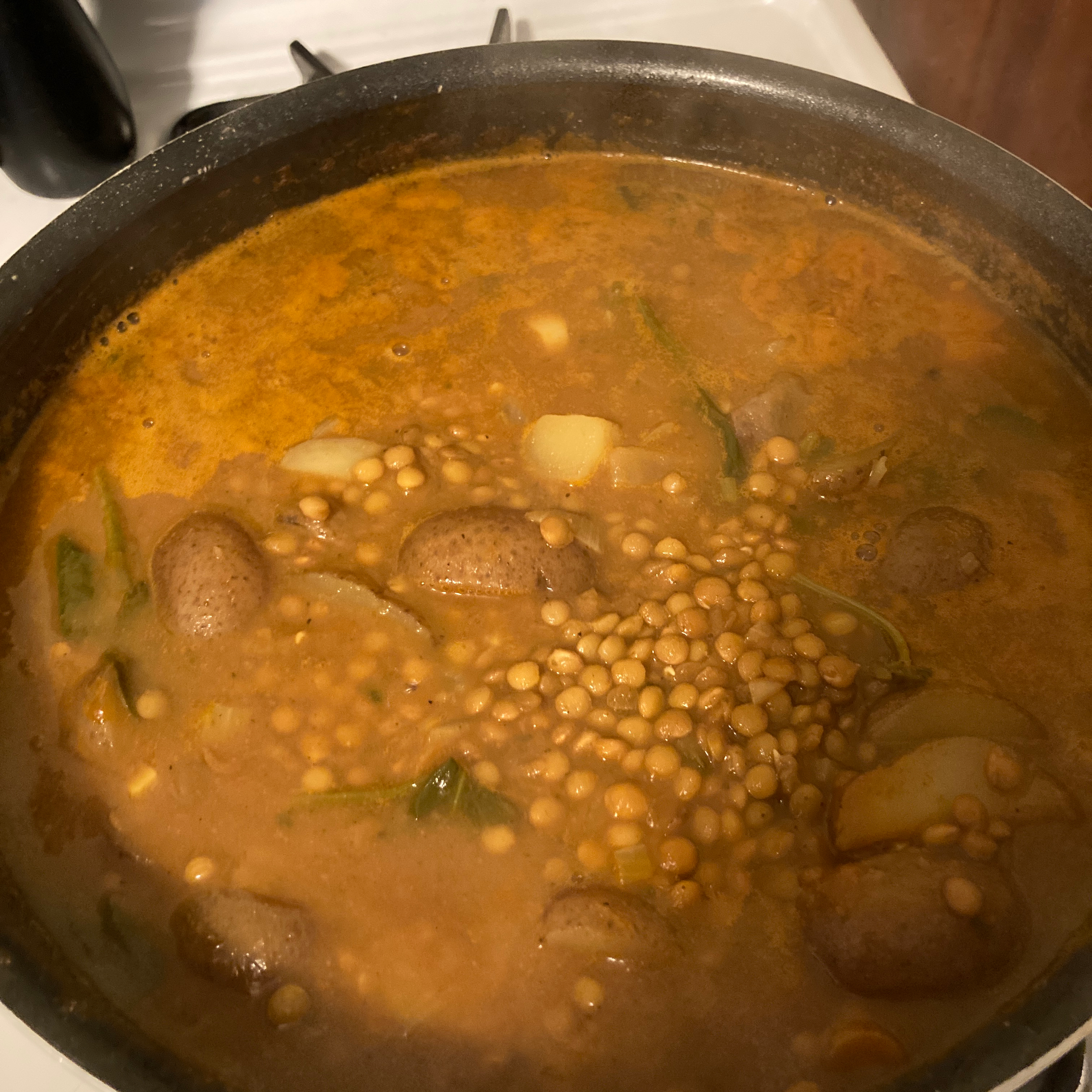 Slow Cooker Mediterranean Lentil Stew 
