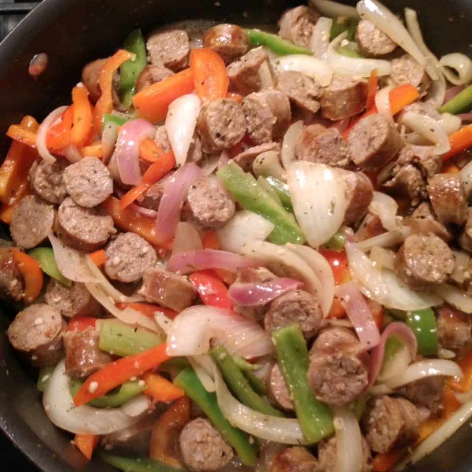 Italian Sausage, Peppers, and Onions 