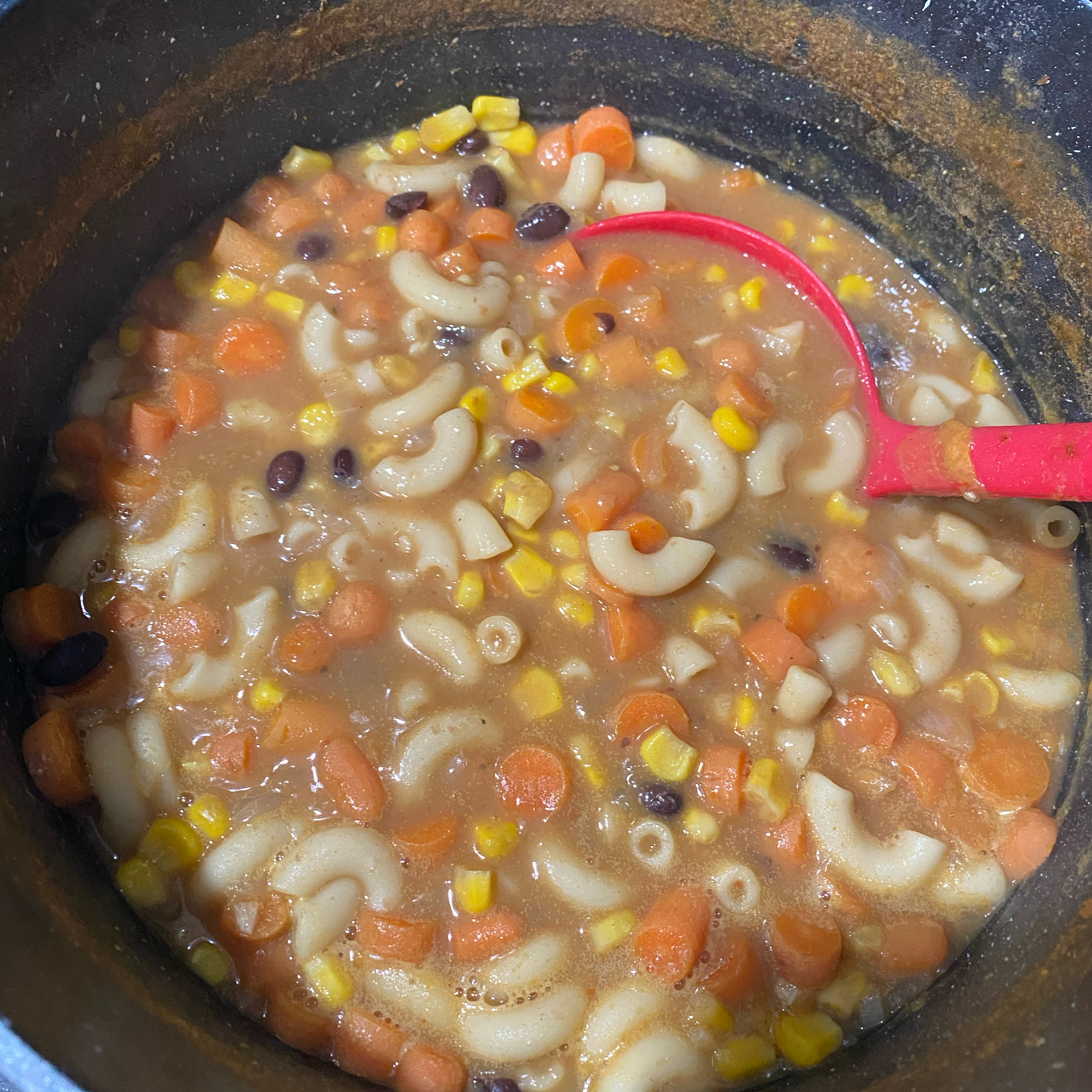 Spicy Black Bean Vegetable Soup Danielle